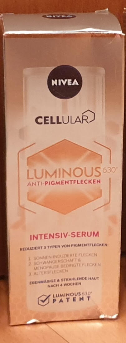 Nivea Cellular Luminous 630 pigmentfoltok elleni szérum - 30 ml ÁRA: 6299 FT