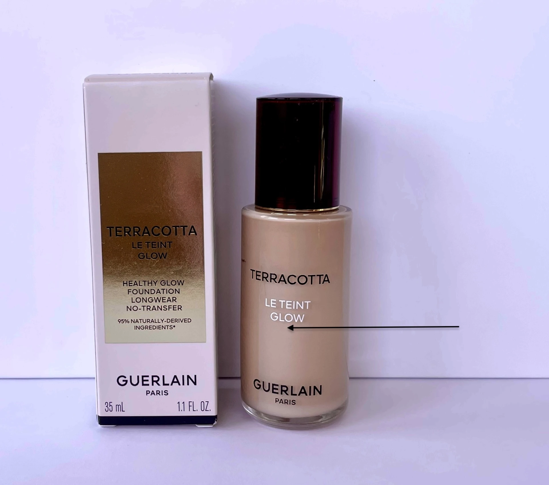 7500 Ft - Guerlain Terracotta Le Teint Glow Healthy Glow Foundation 2N Neutral