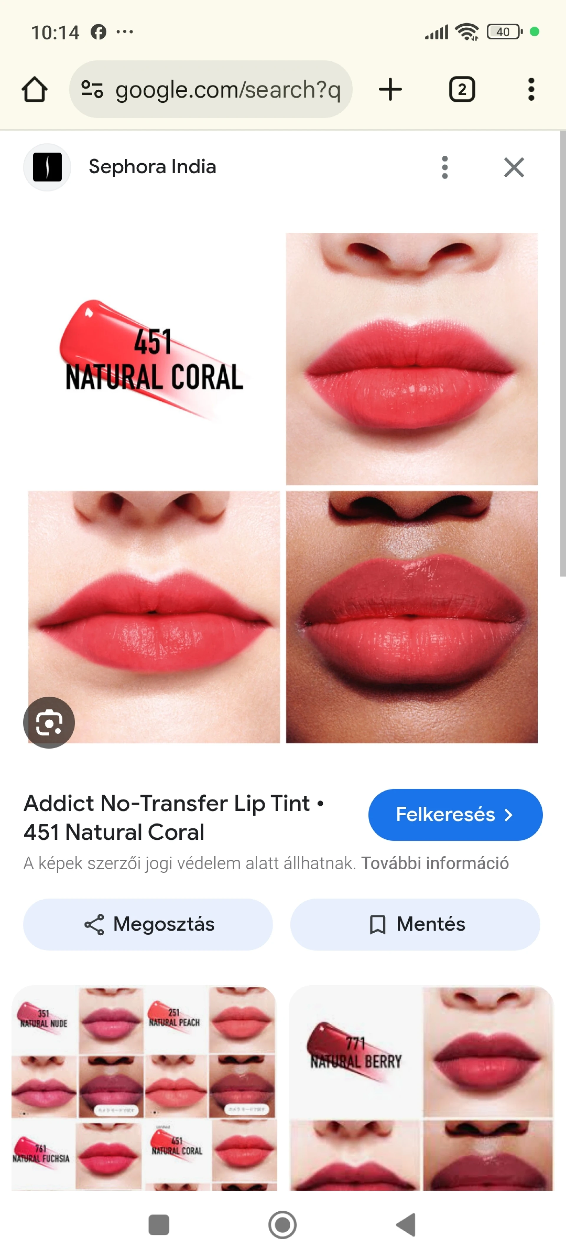Dior Addict Lip Tint Ajakszínez