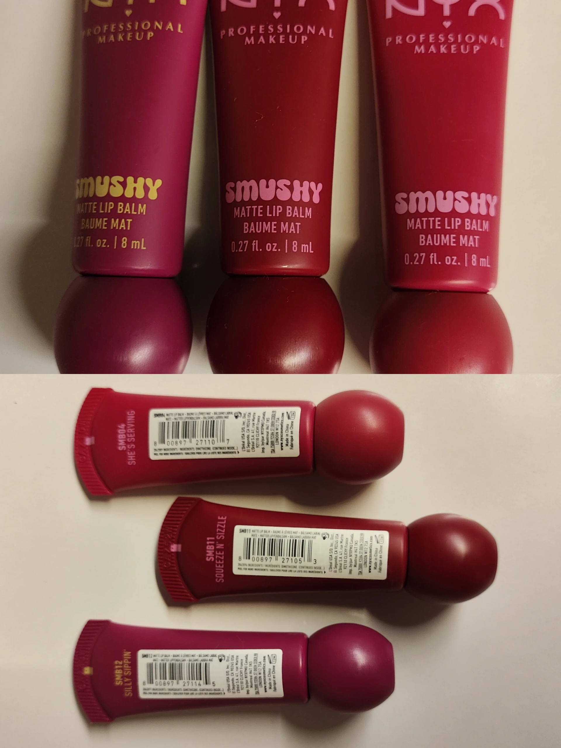 Nyx smushy 3 db csomagban