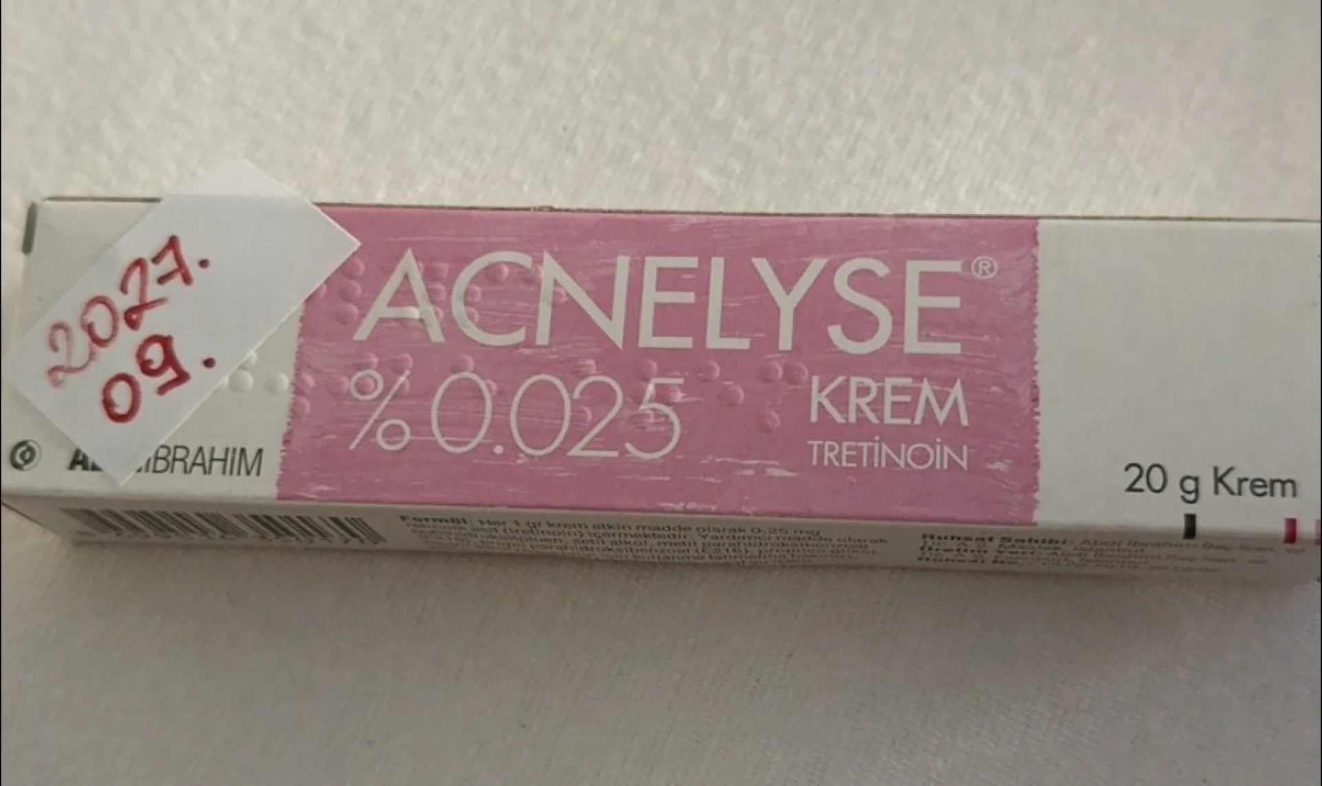 Tretinoin Krém 0.025 %