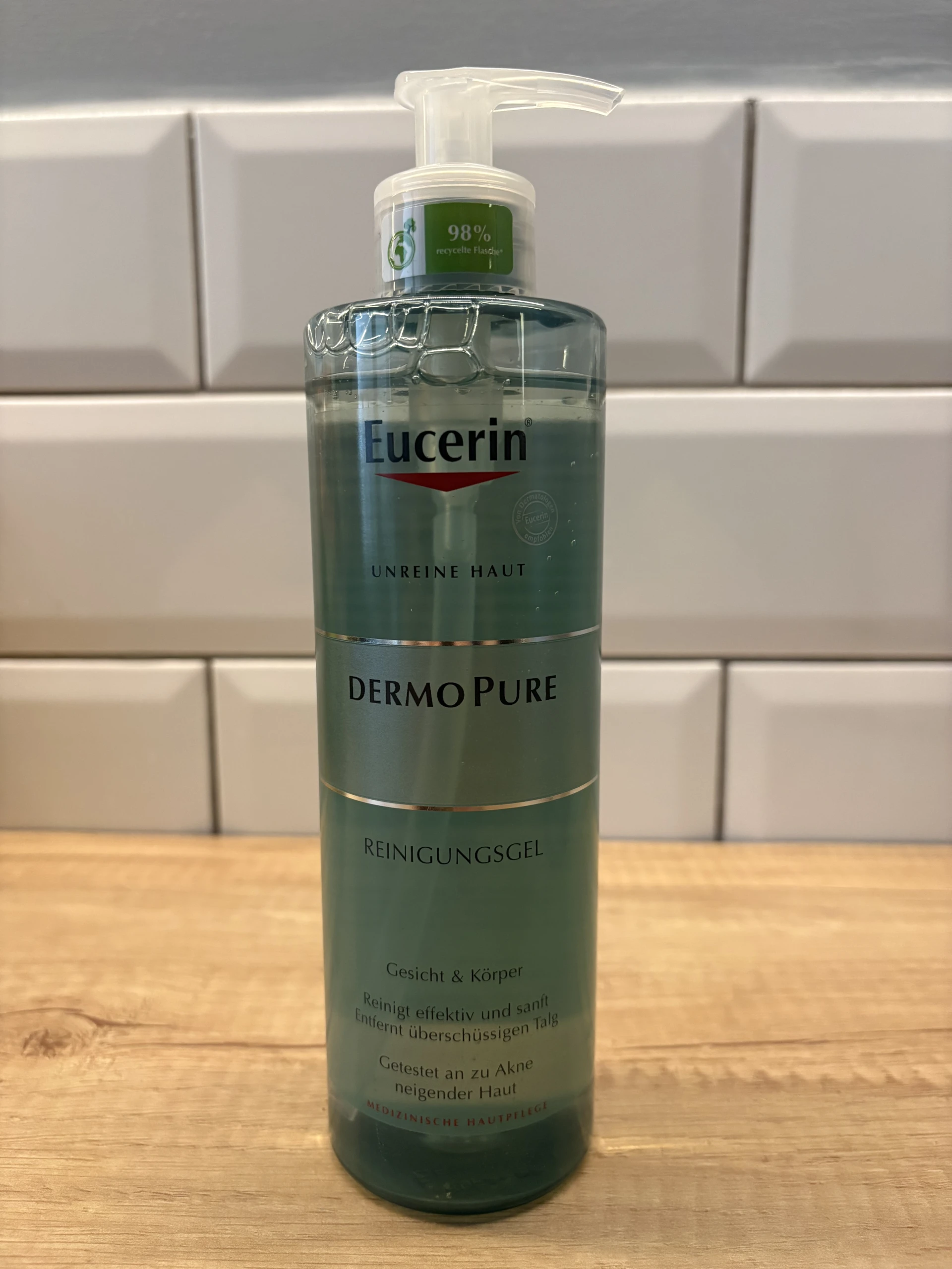 Eucerin Dermopure arclemosó zselé (bontatlan)