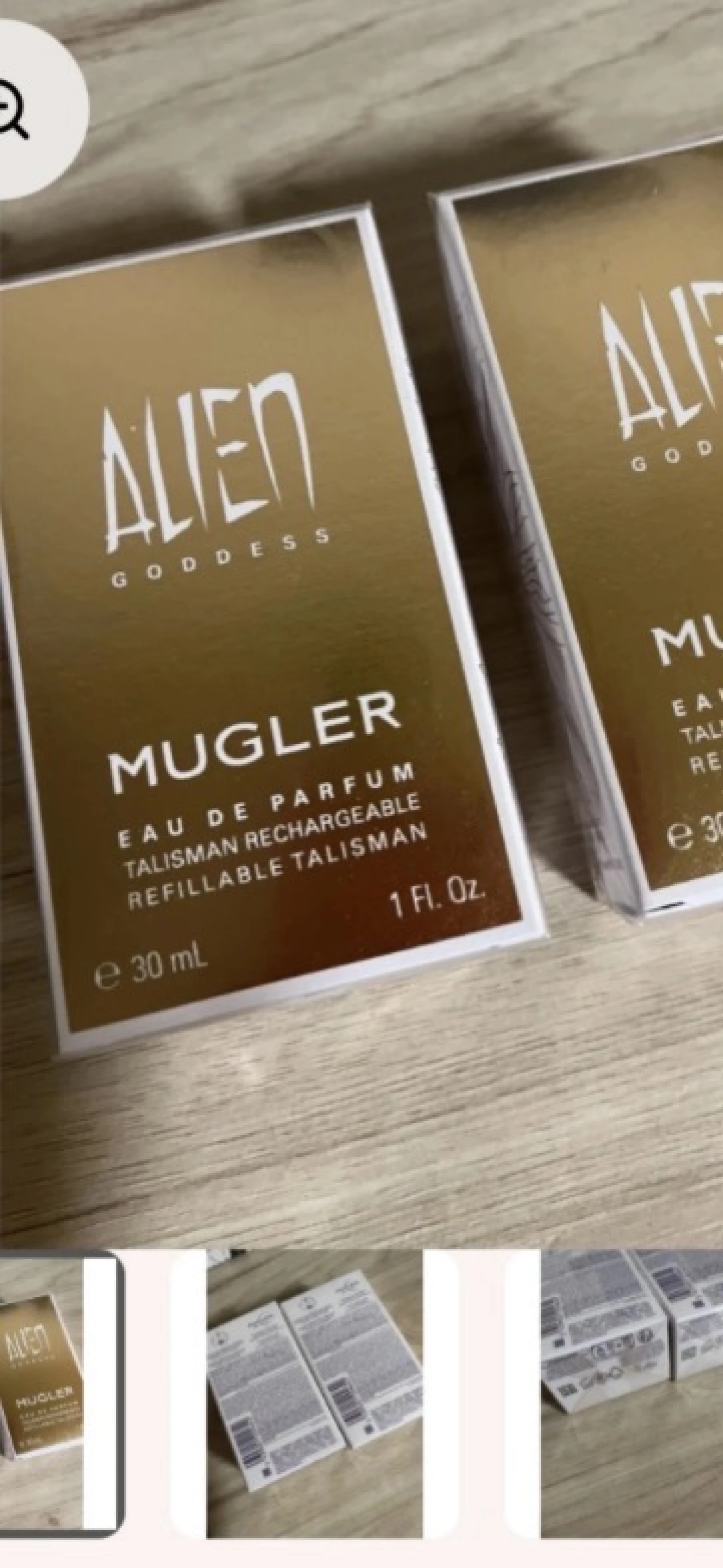 Mugler Alien Goddess EDP Talisman Refillable!