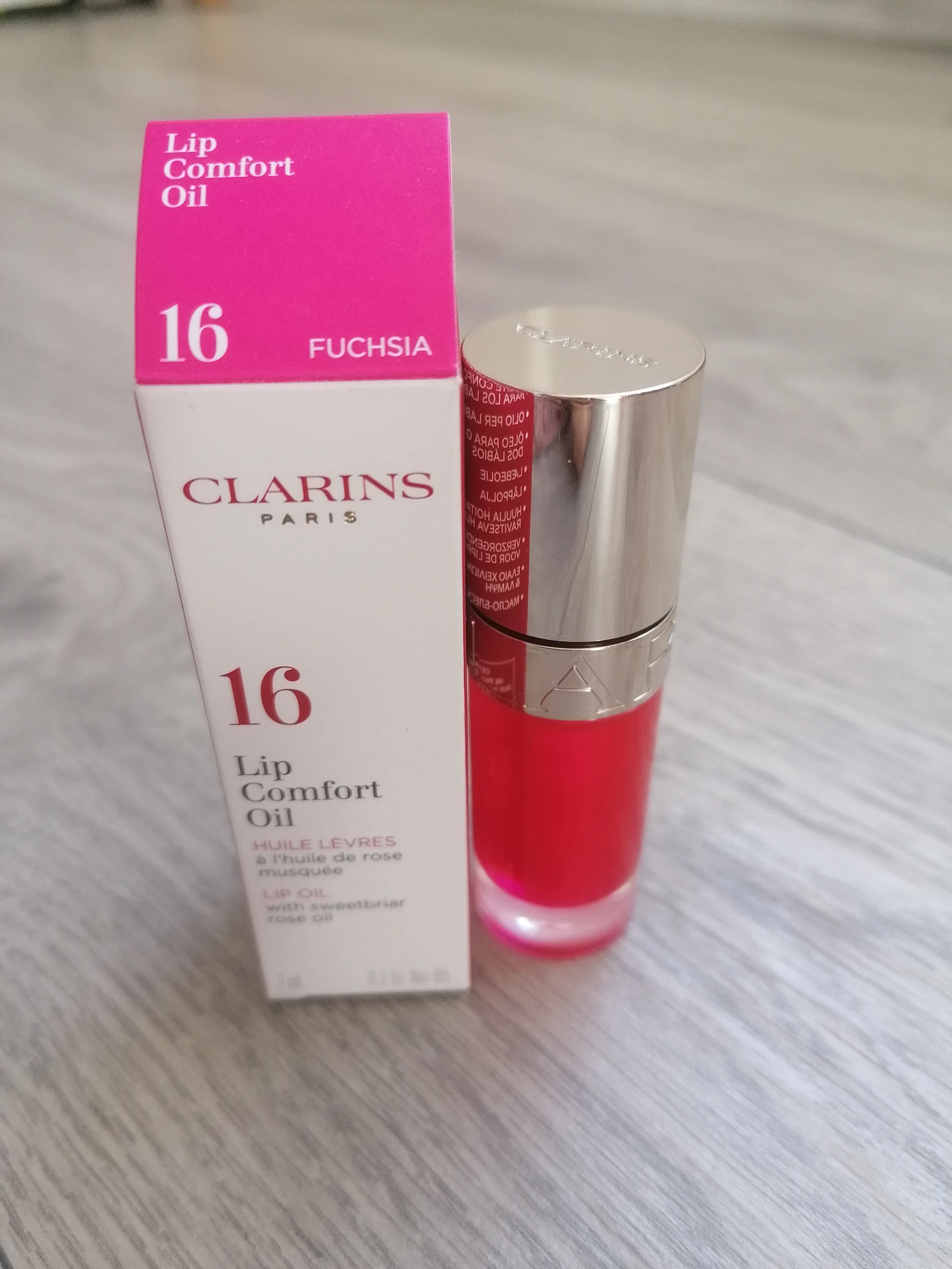 Clarins Lip Comfort oil