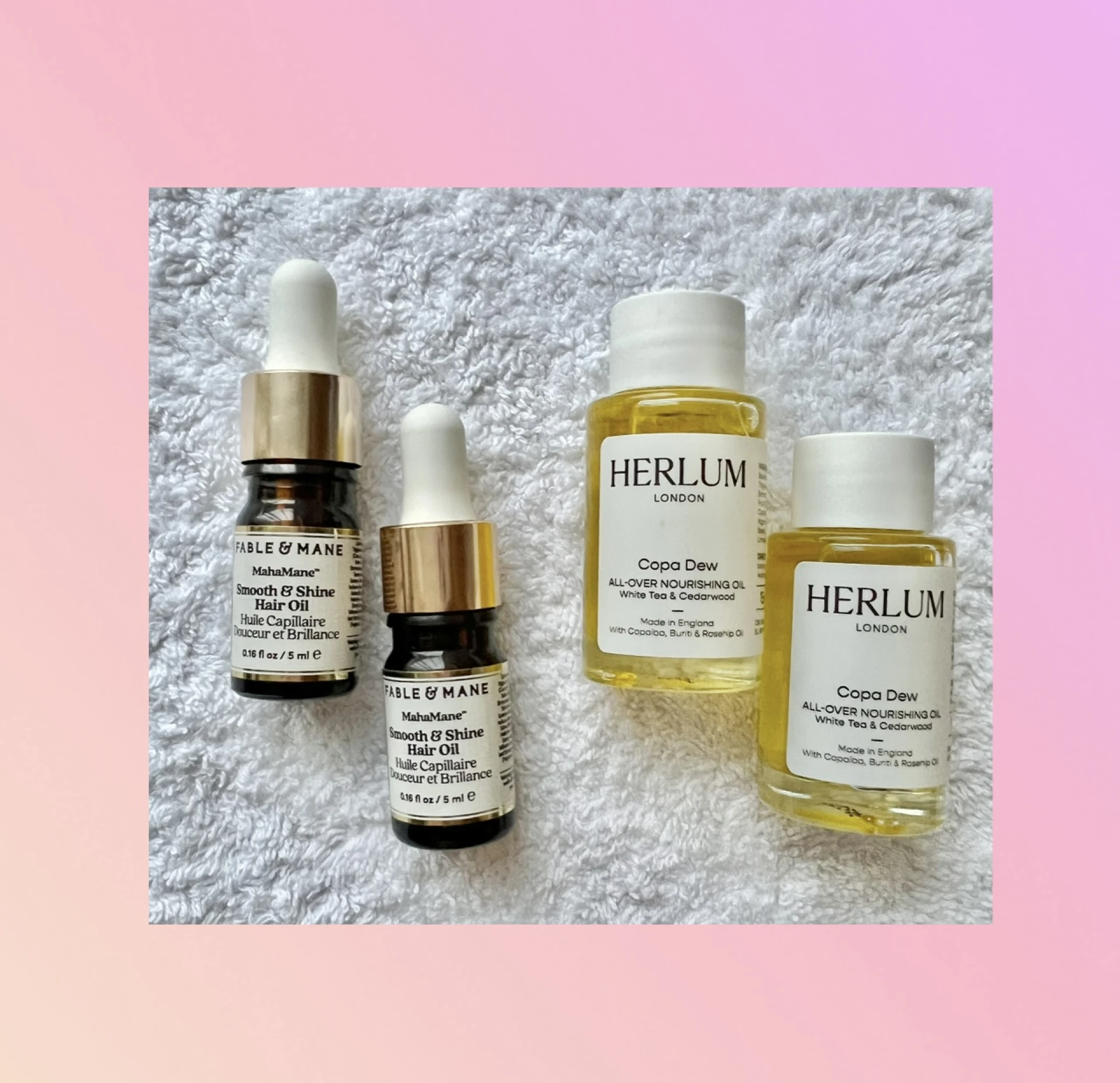 Fable & Mane Smooth & Shine Hair Oil