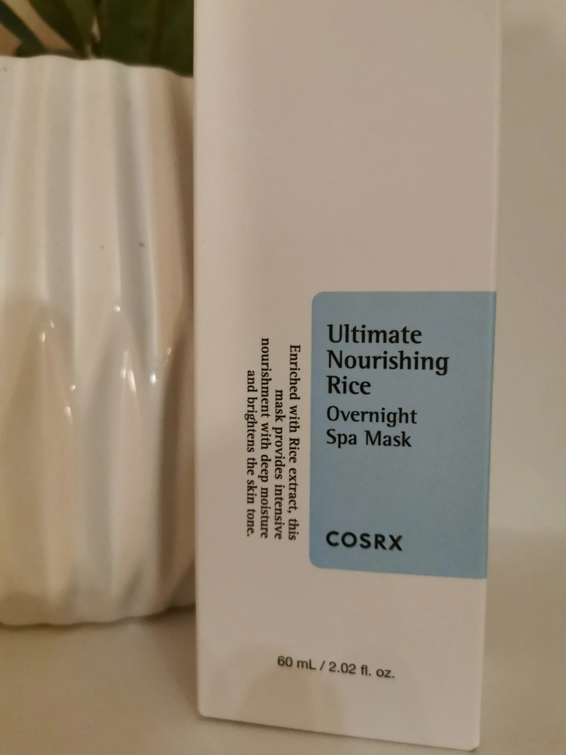 Cosrx Ultimate Nourishing Rice Overnight Spa Mask