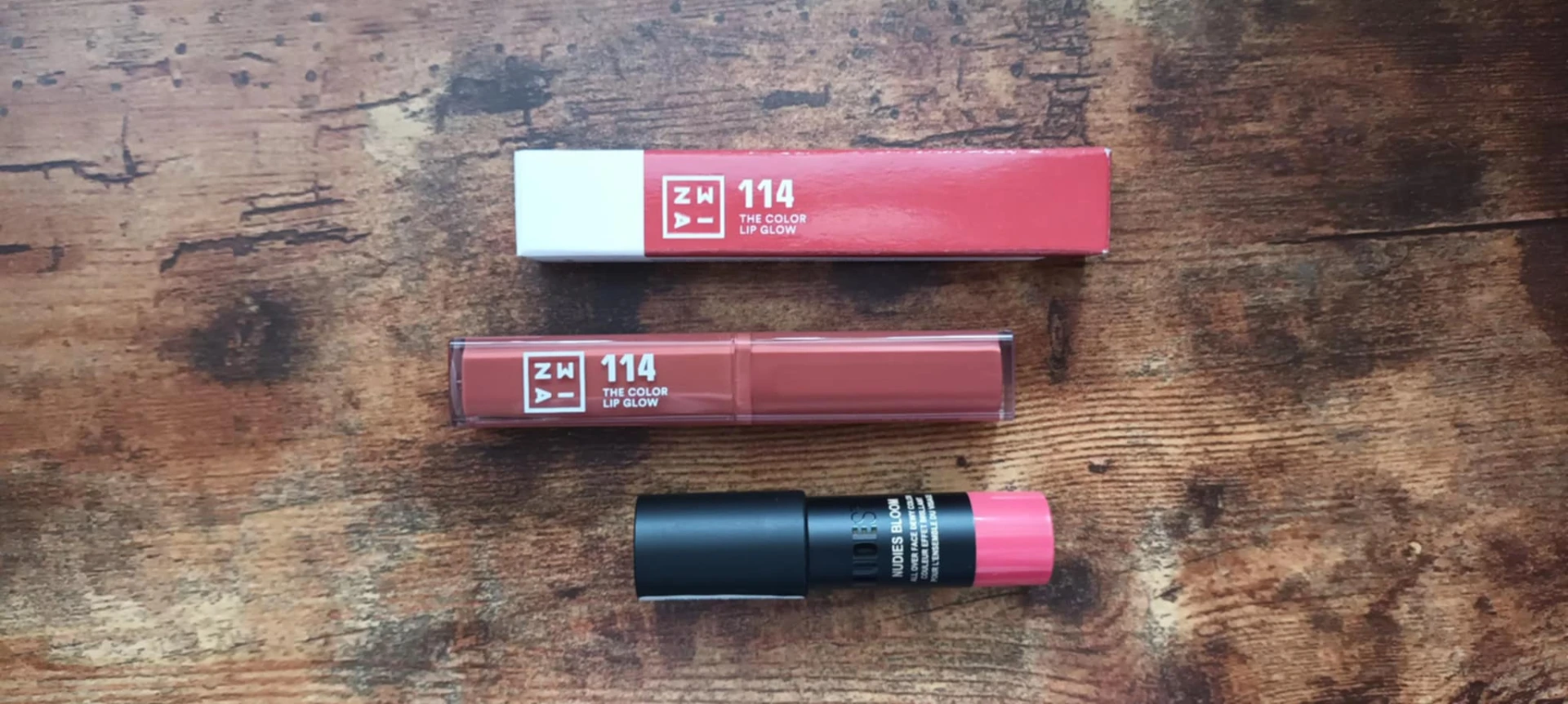 Nudestix + 3INA rúzs