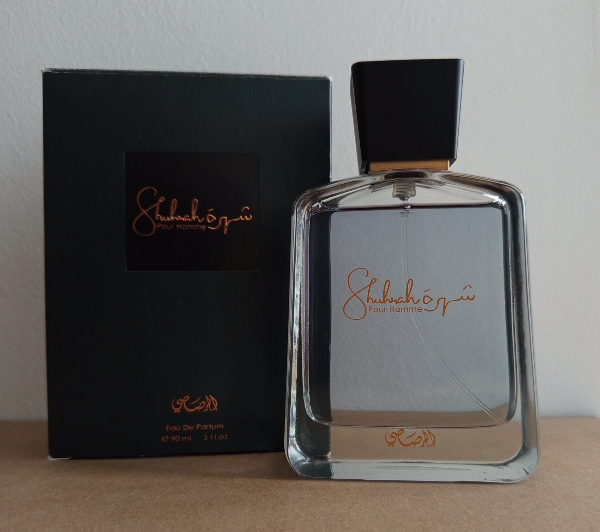 ÜVEGÉBEN Rasasi Shuhrah Pour Homme EDP (2019)
