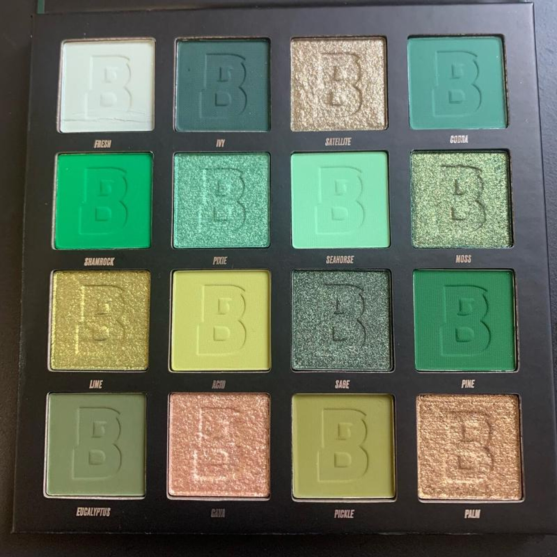 Új Beauty Bay Earthy 16 paletta