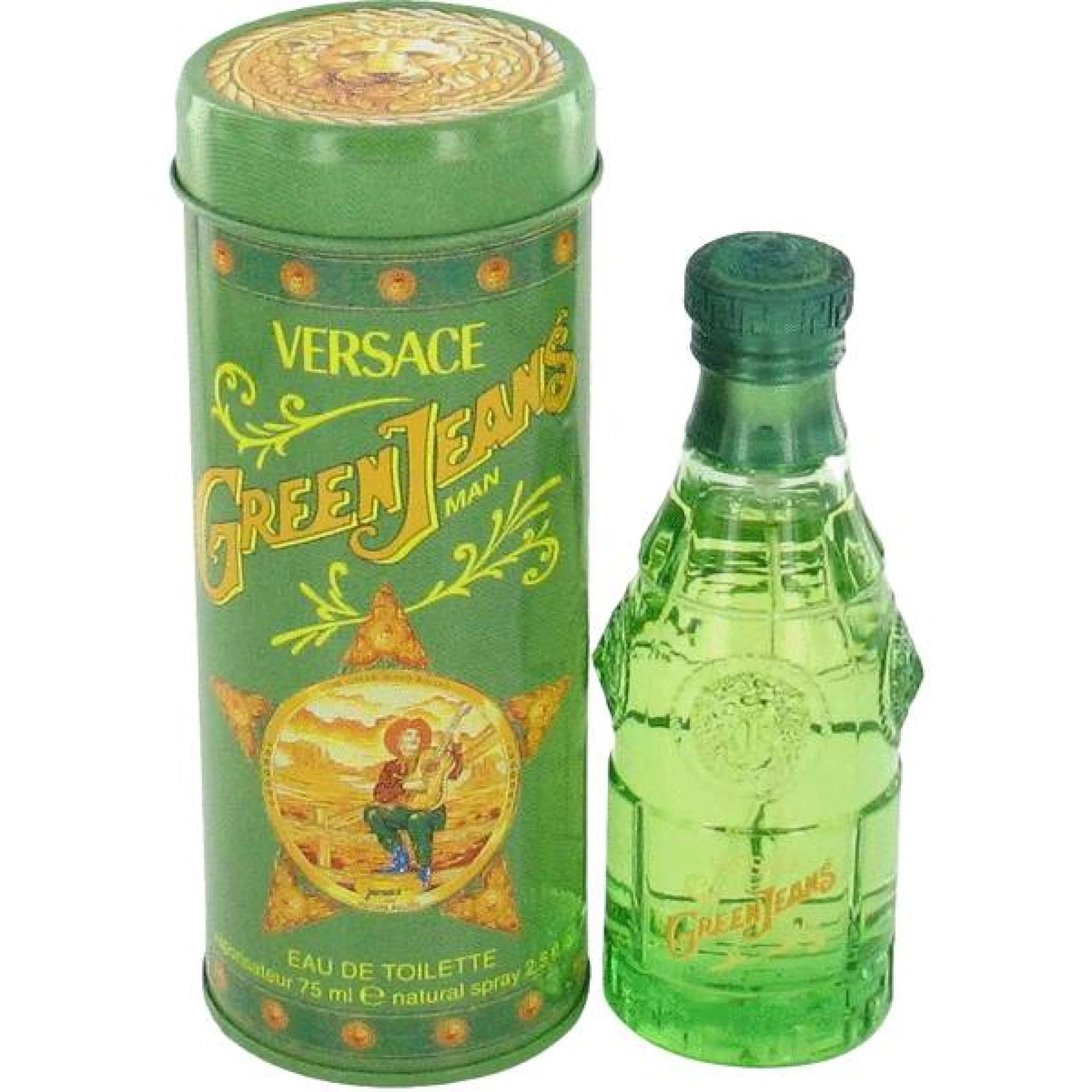 Versace Green Jeans