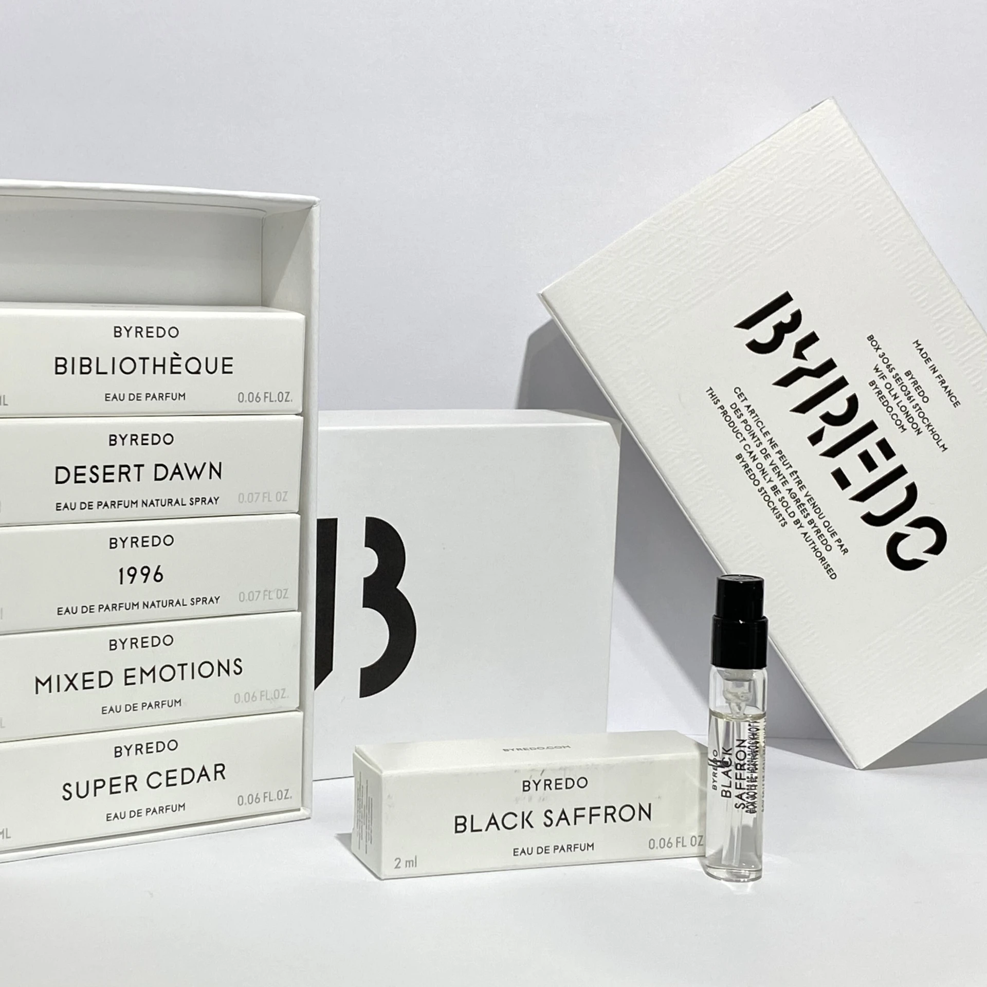Byredo Black Saffron - gyári minta