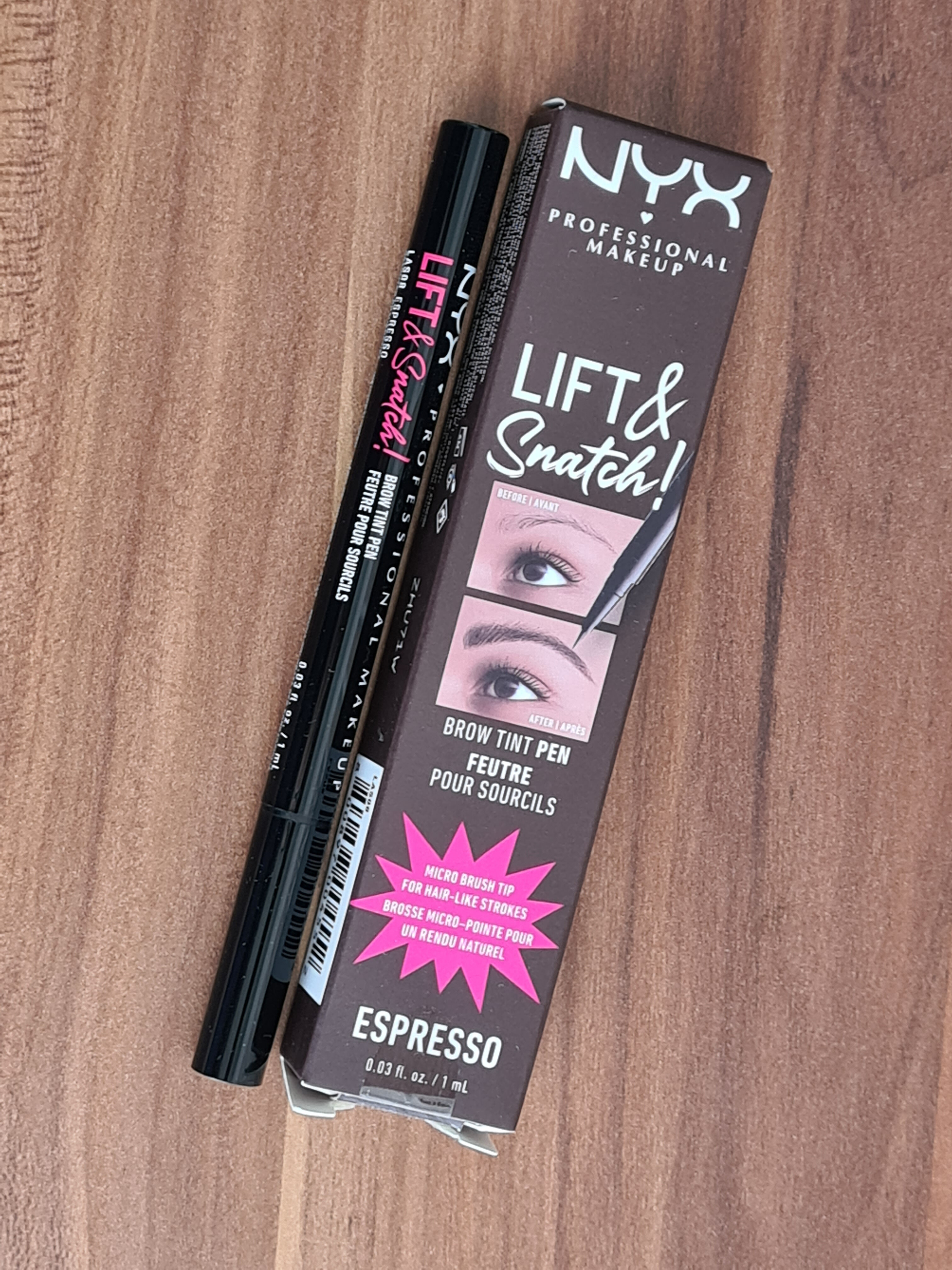 2500 Ft NYX Professional Makeup Lift&Snatch Brow Tint Pen espresso árnyalat