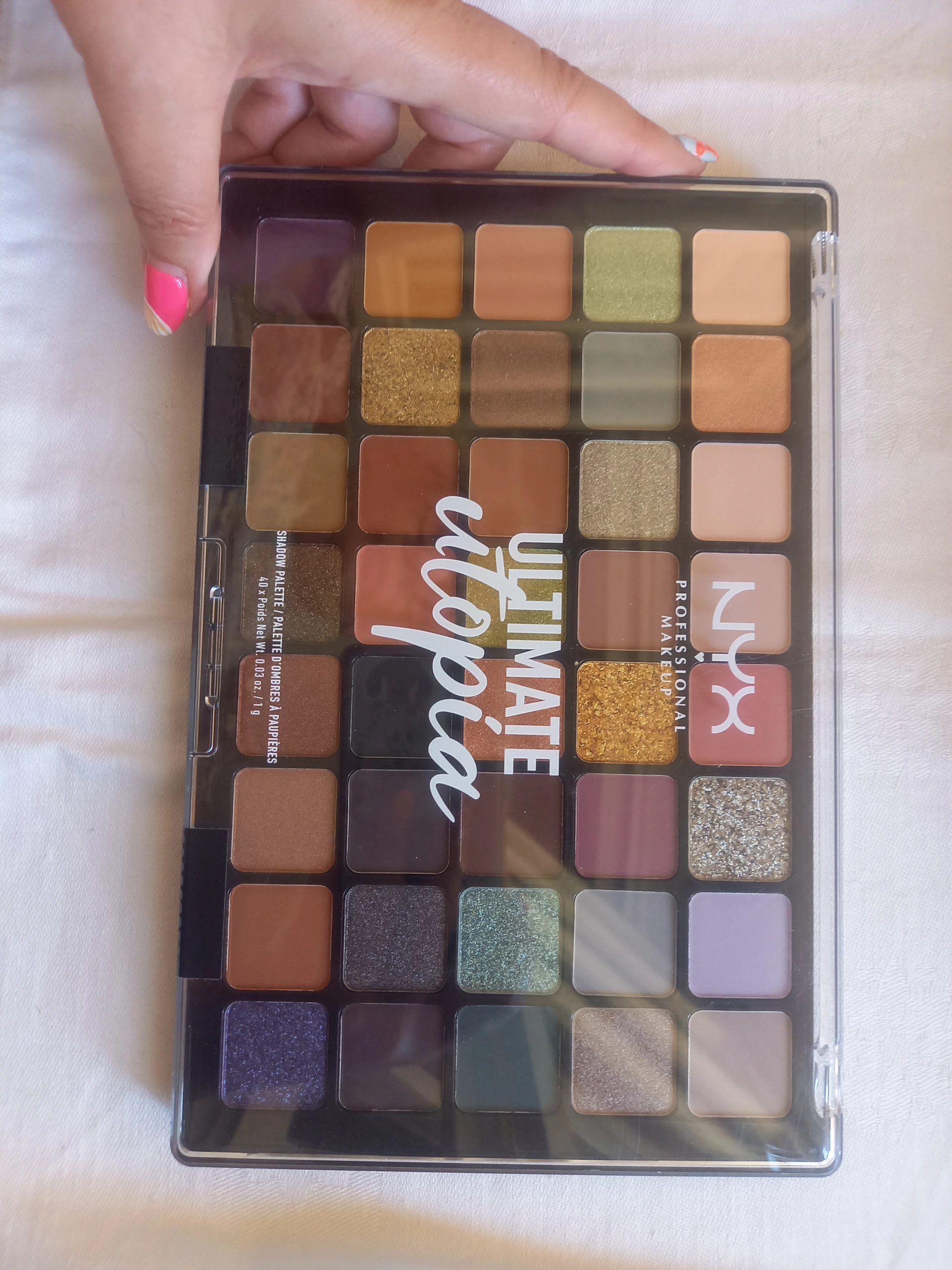 Nyx Professional Makeup Ultimate Utopia szemhéjpúder paletta