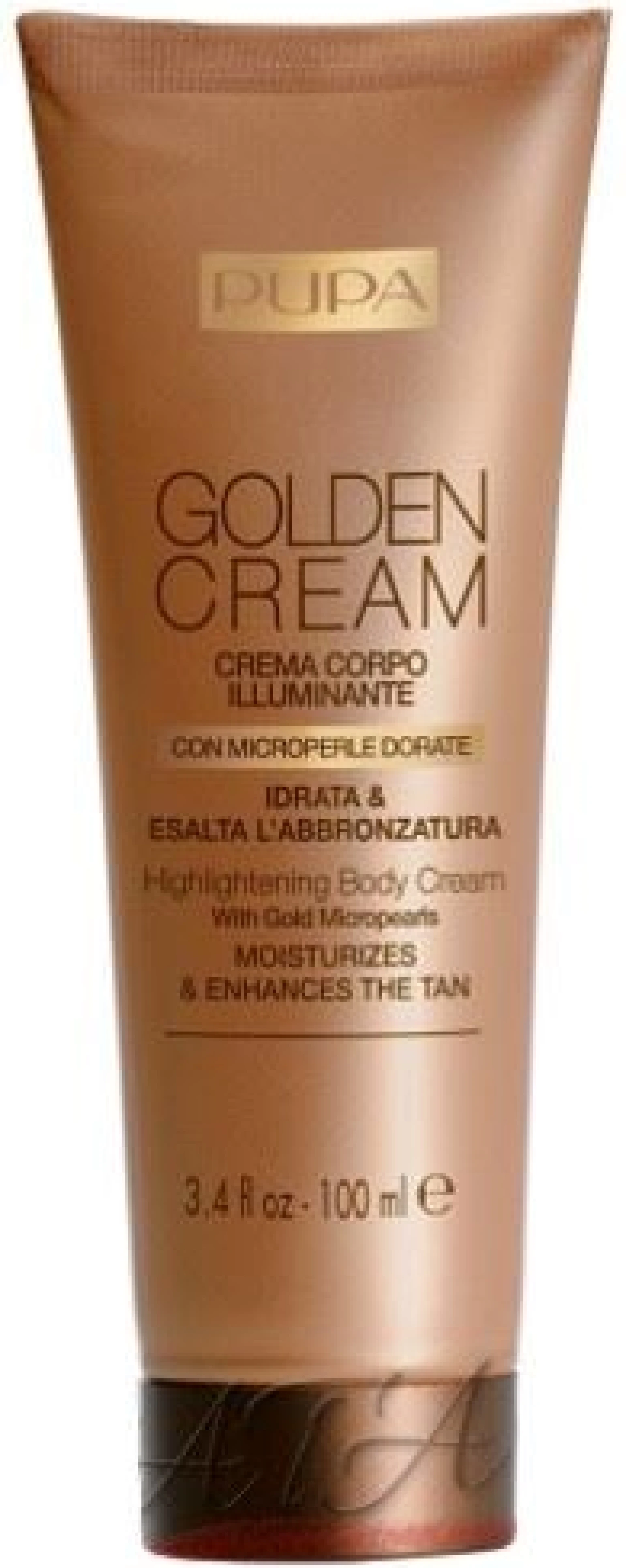 Pupa Golden Cream Highlighting Body Cream