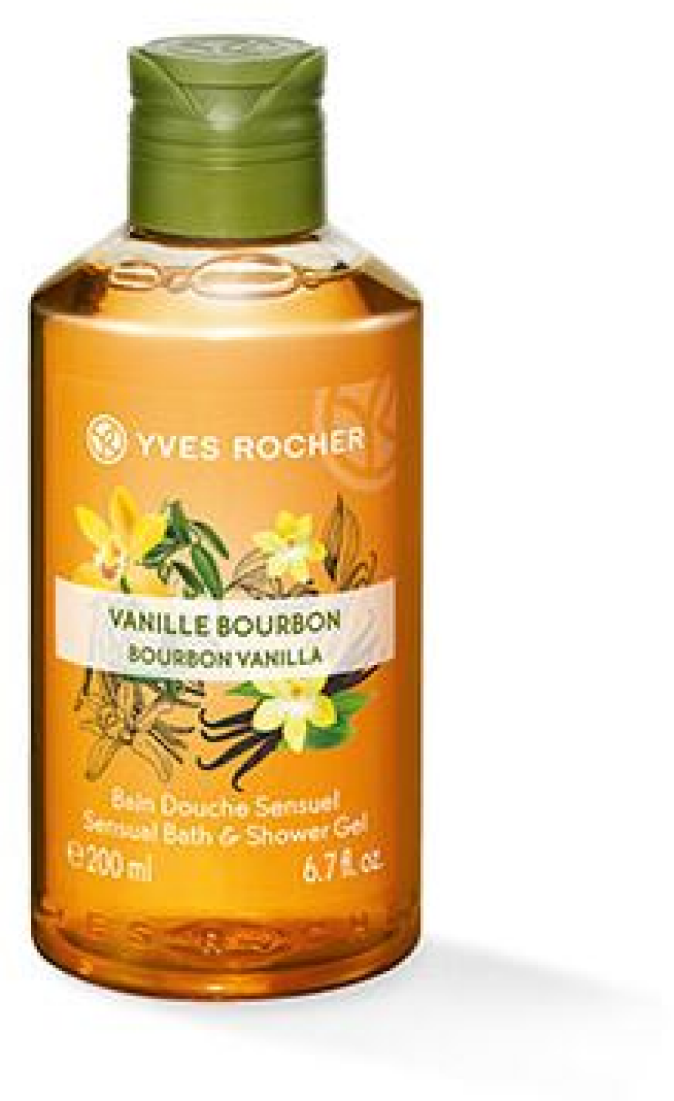 Yves Rocher Plaisirs Nature Bourbon Vanília Hab- és Tusfürdő
