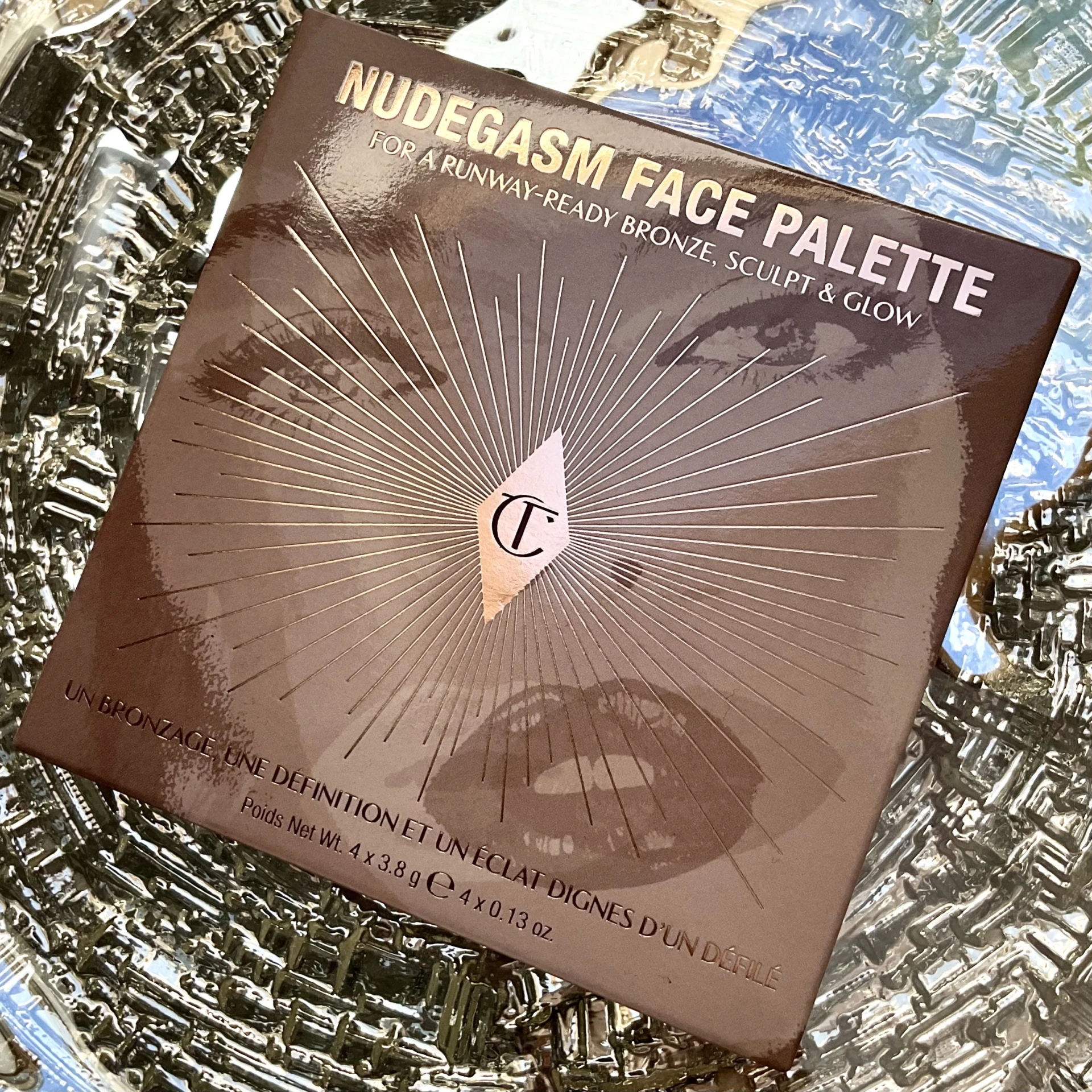 🎁Ajándékkal! Charlotte Tilbury Nudegasm Face Palette