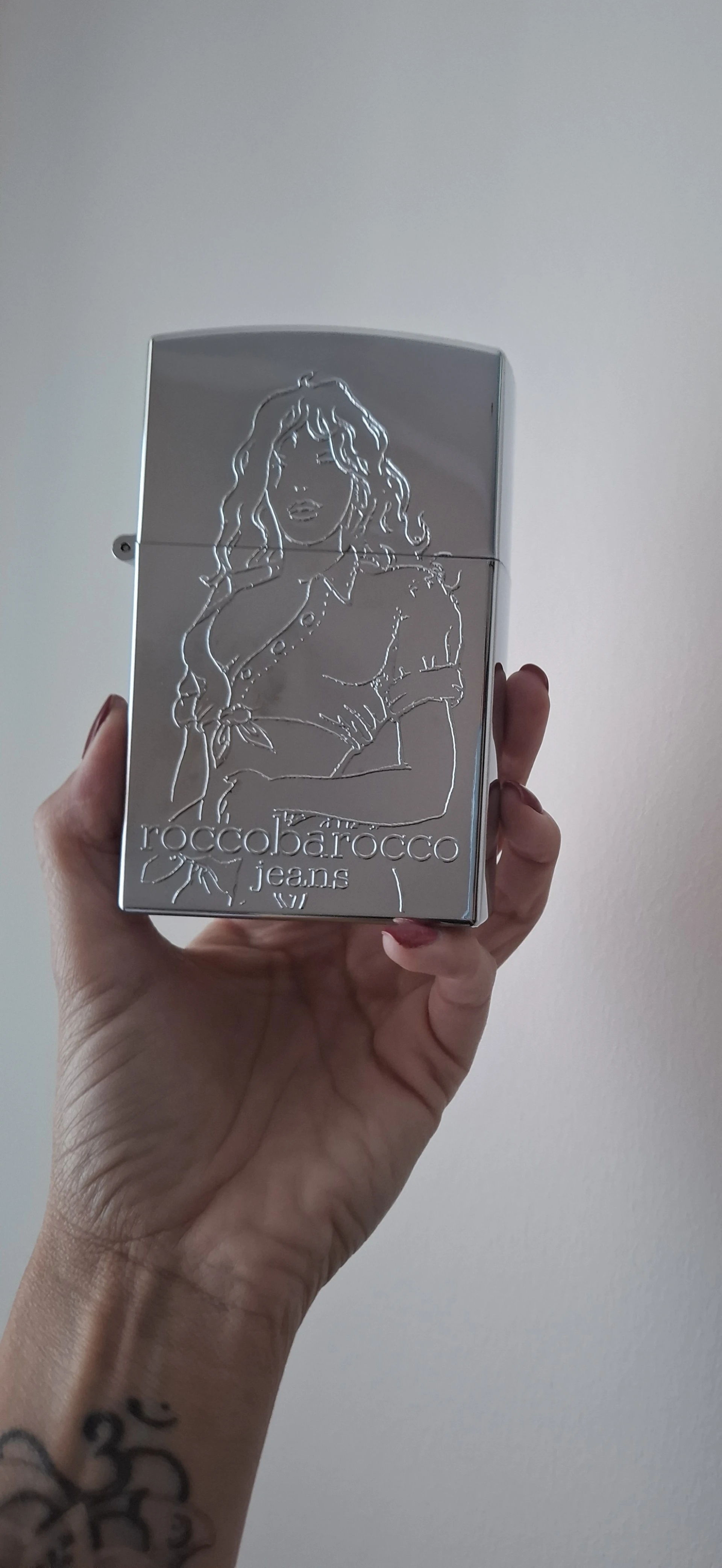 Roccobarocco Silver Jeans for Her fújós