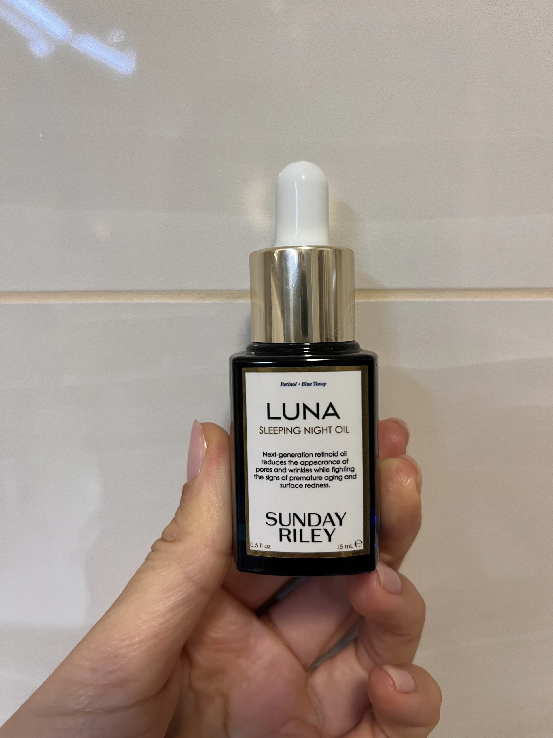 Sunday Riley Luna sleeping night oil