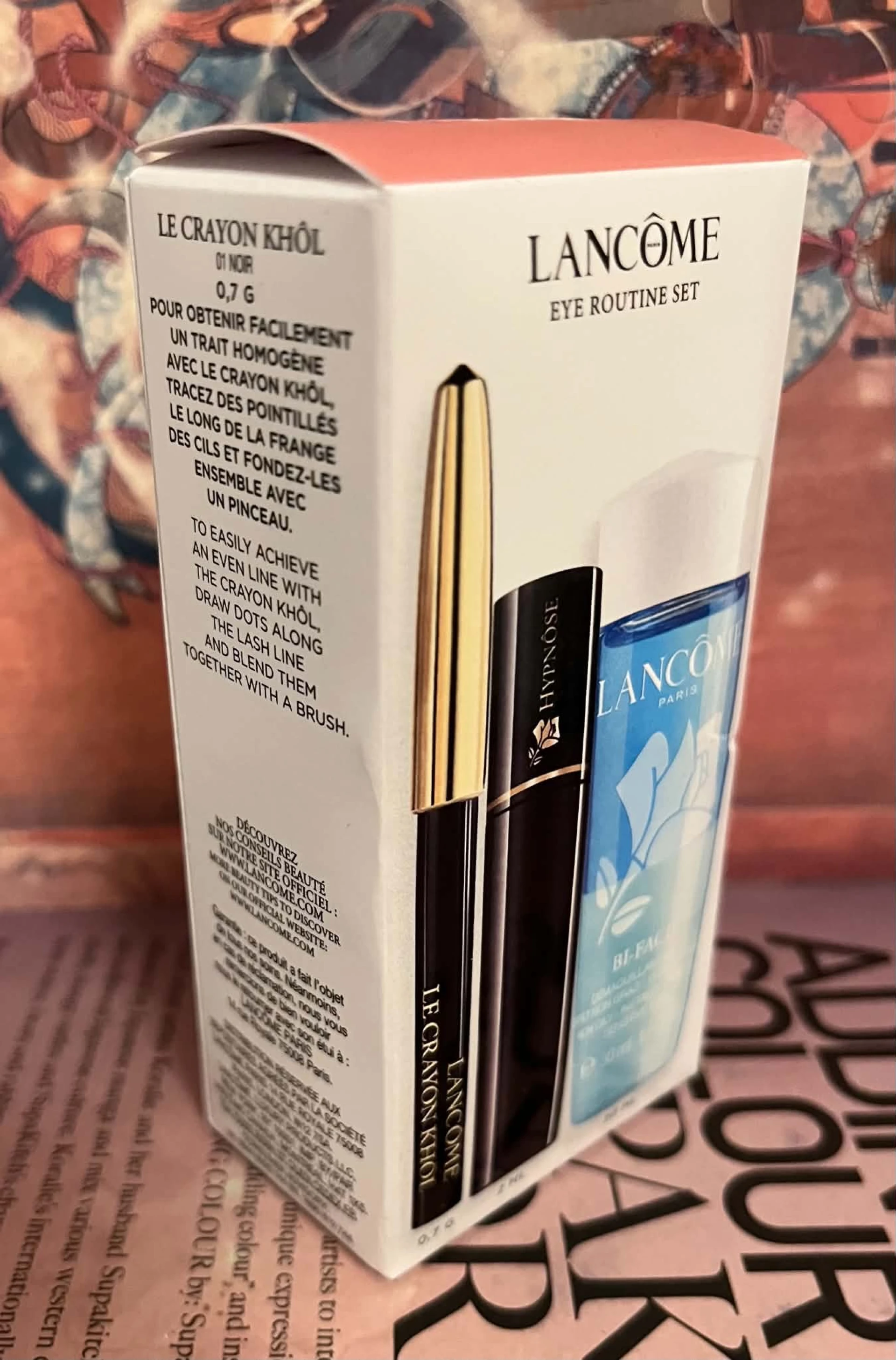 Lancôme Bi-Facil Kétfázisú Szemfestéklemosó mini sminkszettben