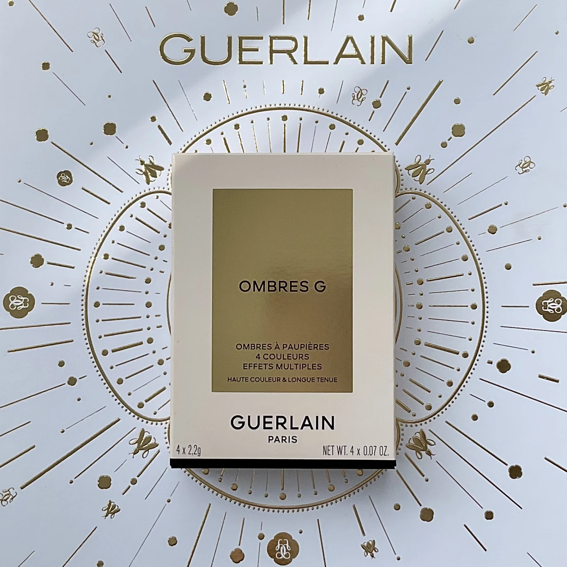 Guerlain Ombres G Eyeshadow Quad 🎁ajándék Guerlain illatmintával