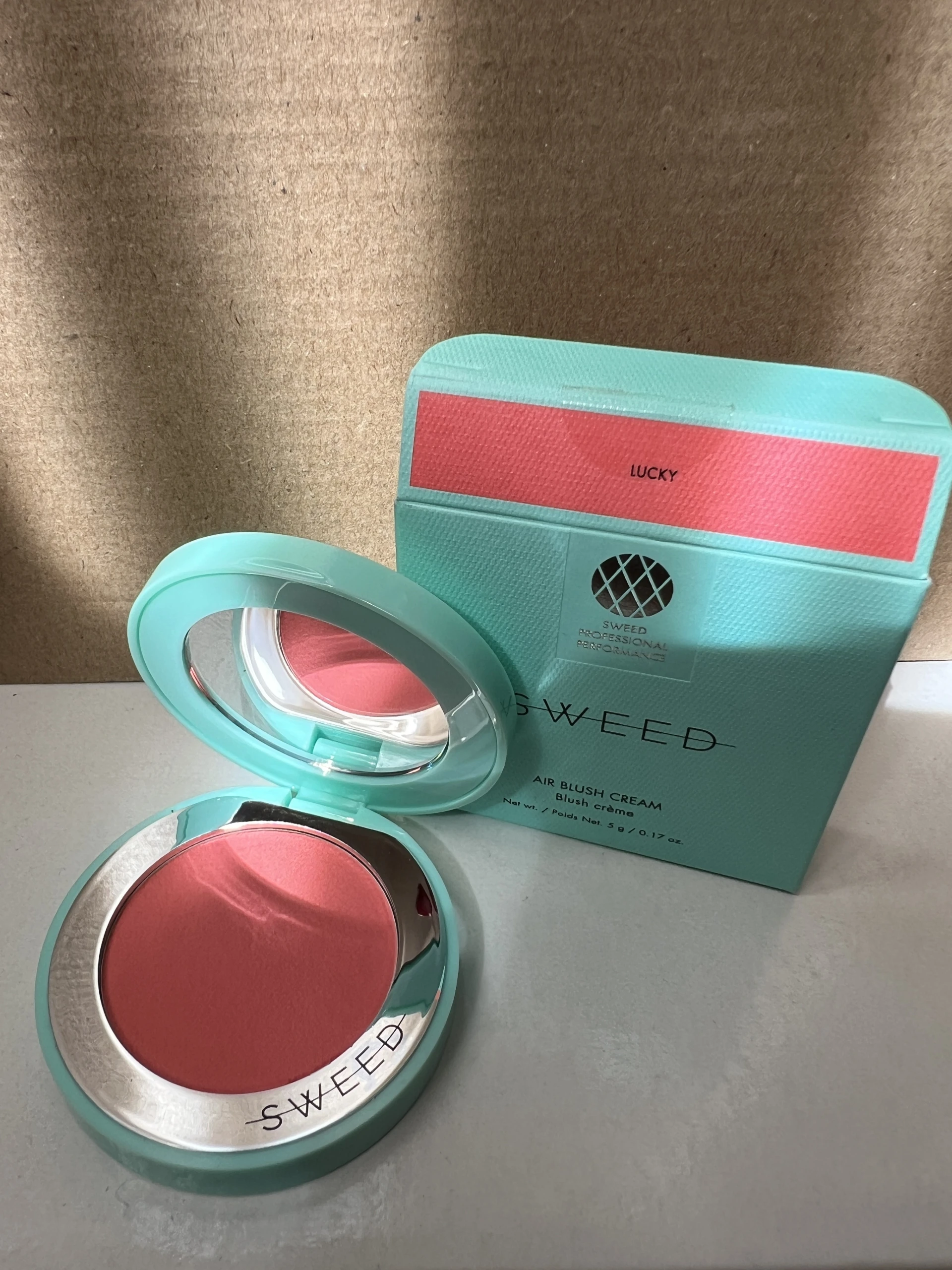ÚJ Sweed Air Blush Cream Krém Pirosító - Lucky