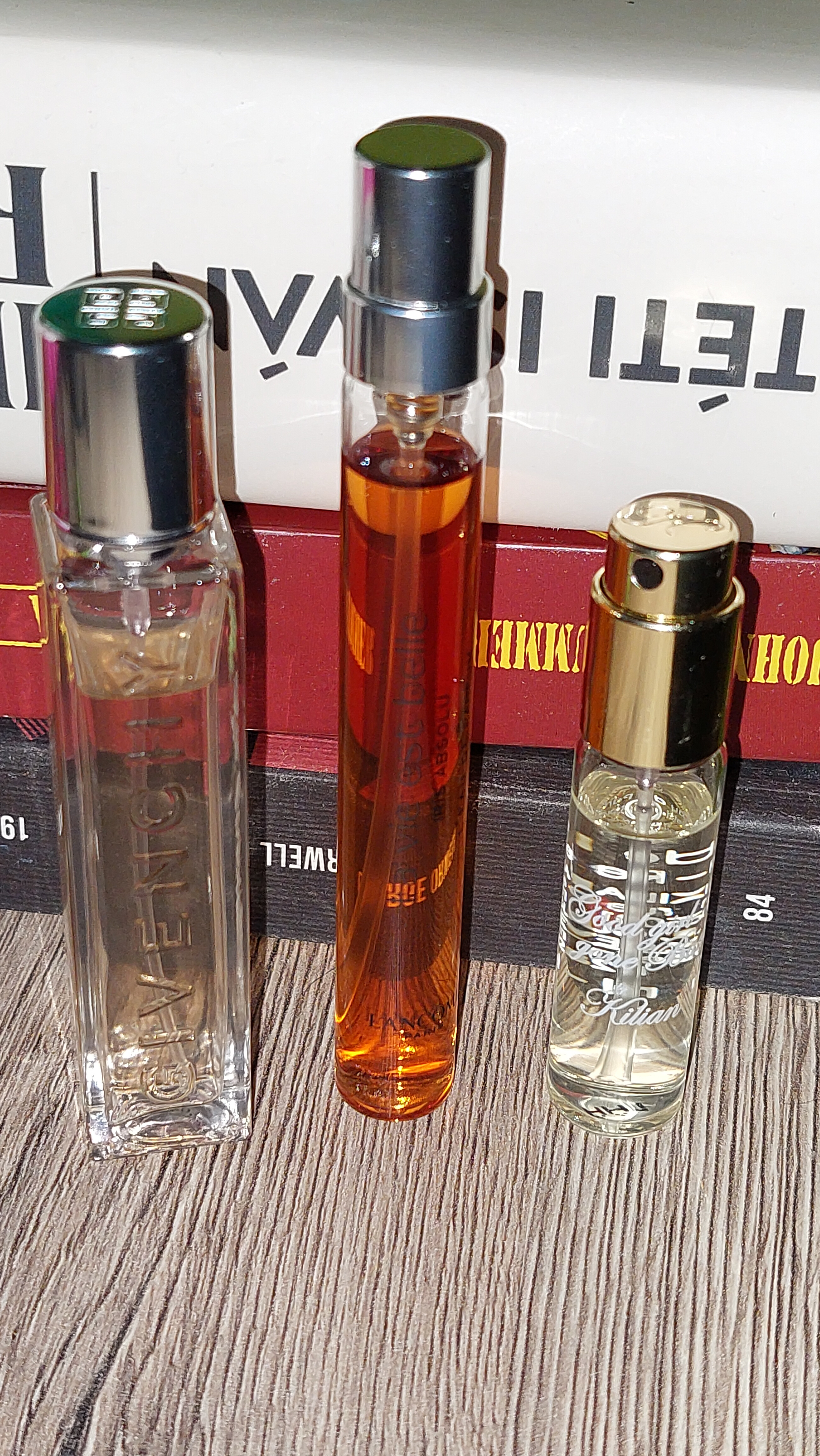 Mini csomag: Givenchy Velvet Nude+Lancome Iris Absolu+Kilian Good girl gone Bad