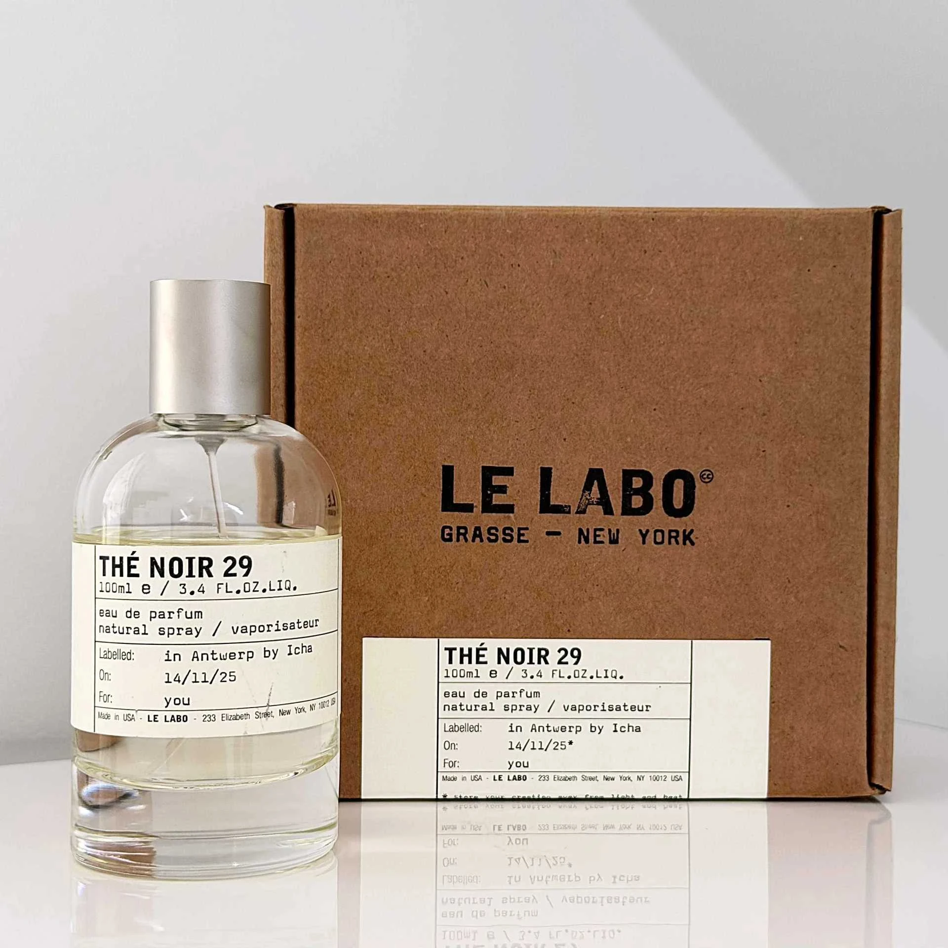 ÜVEGÉBEN IS❗️Le Labo Thé Noir 29 EDP 🖤