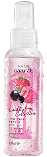 Avon Naturals Cocktail Collection Raspberry & Cassis Testpermet | Krémmánia
