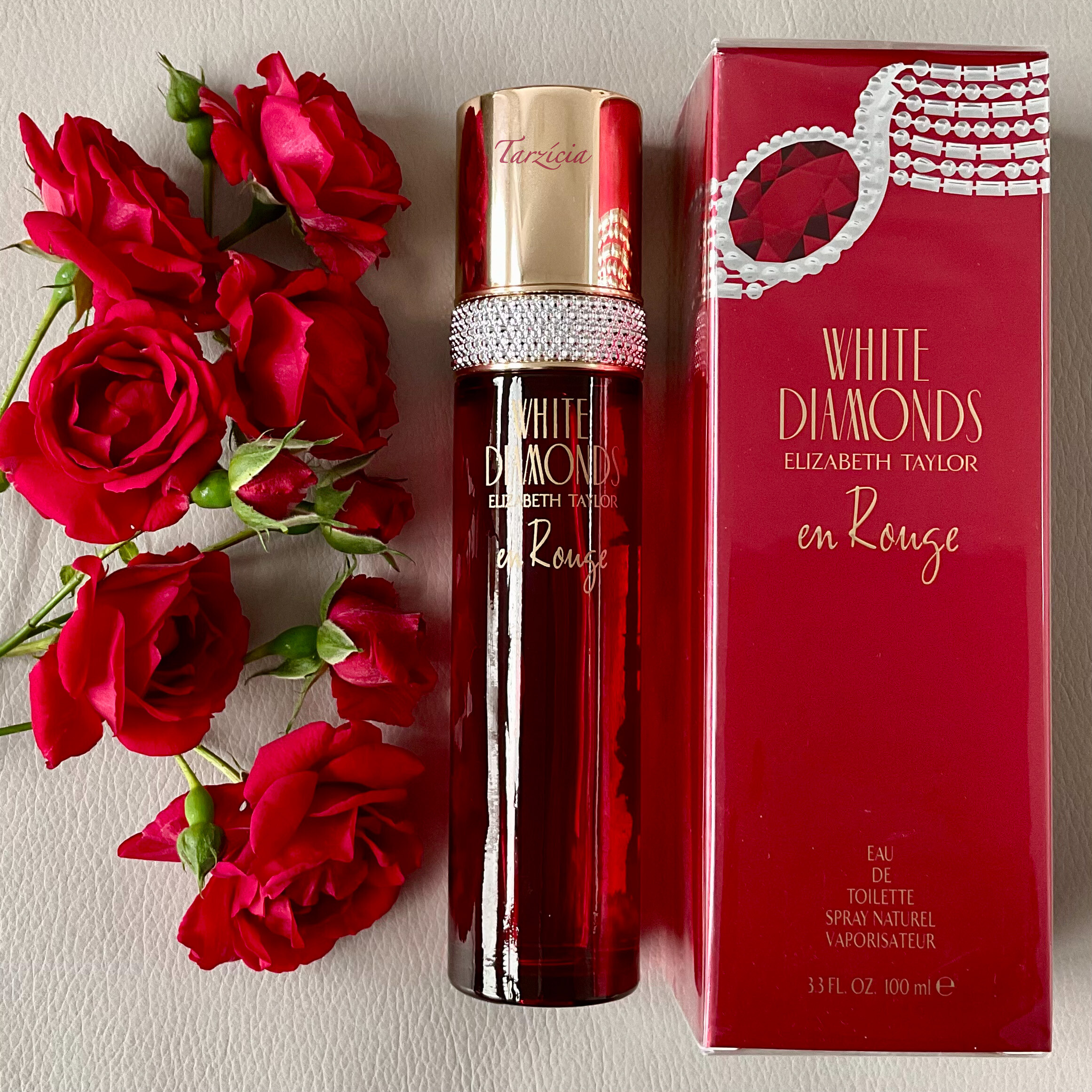 Elizabeth Taylor White Diamonds En Rouge EDT 🌹🍨🪵