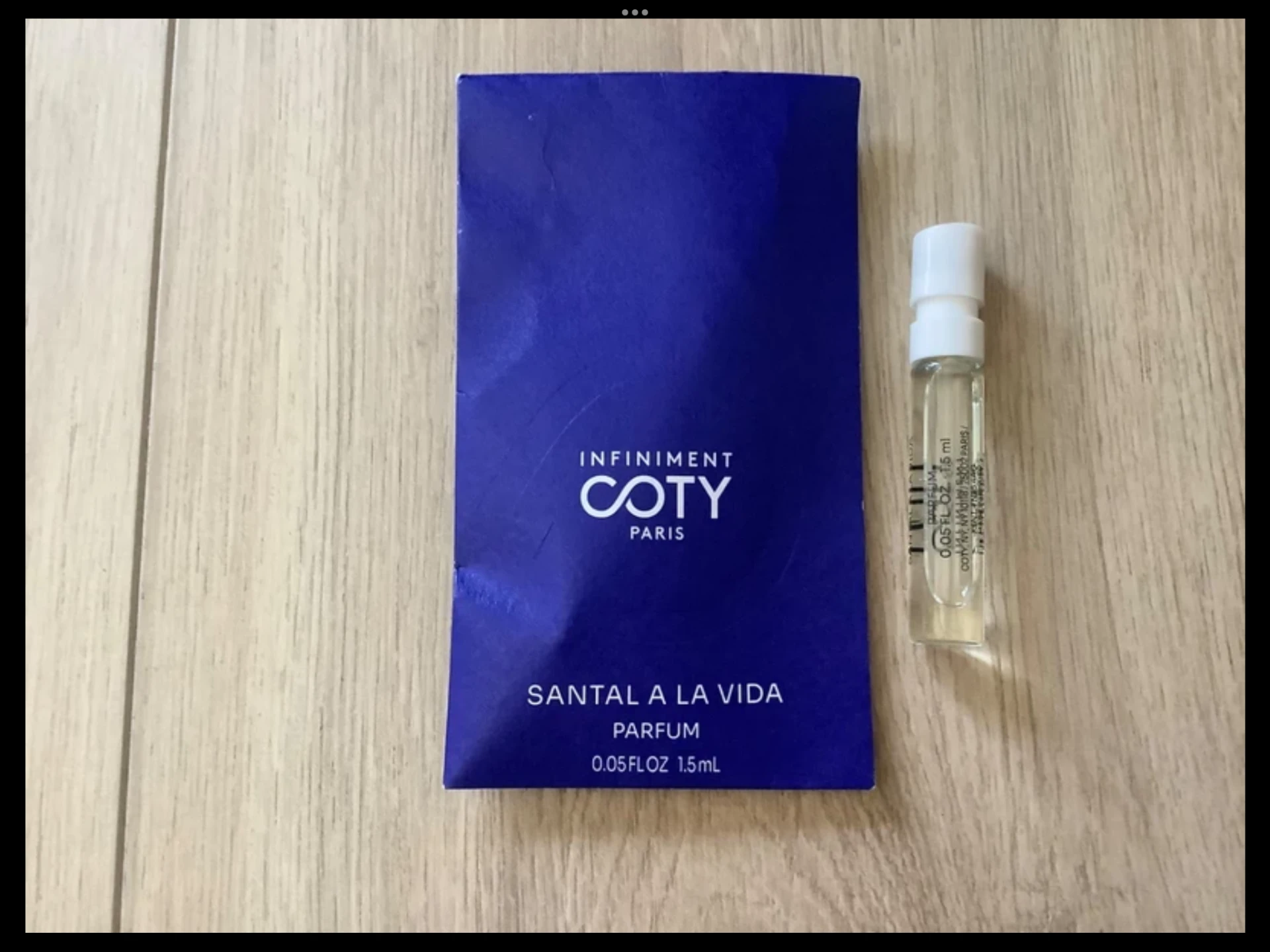 Infiniment Coty Santal Santal a La Vida