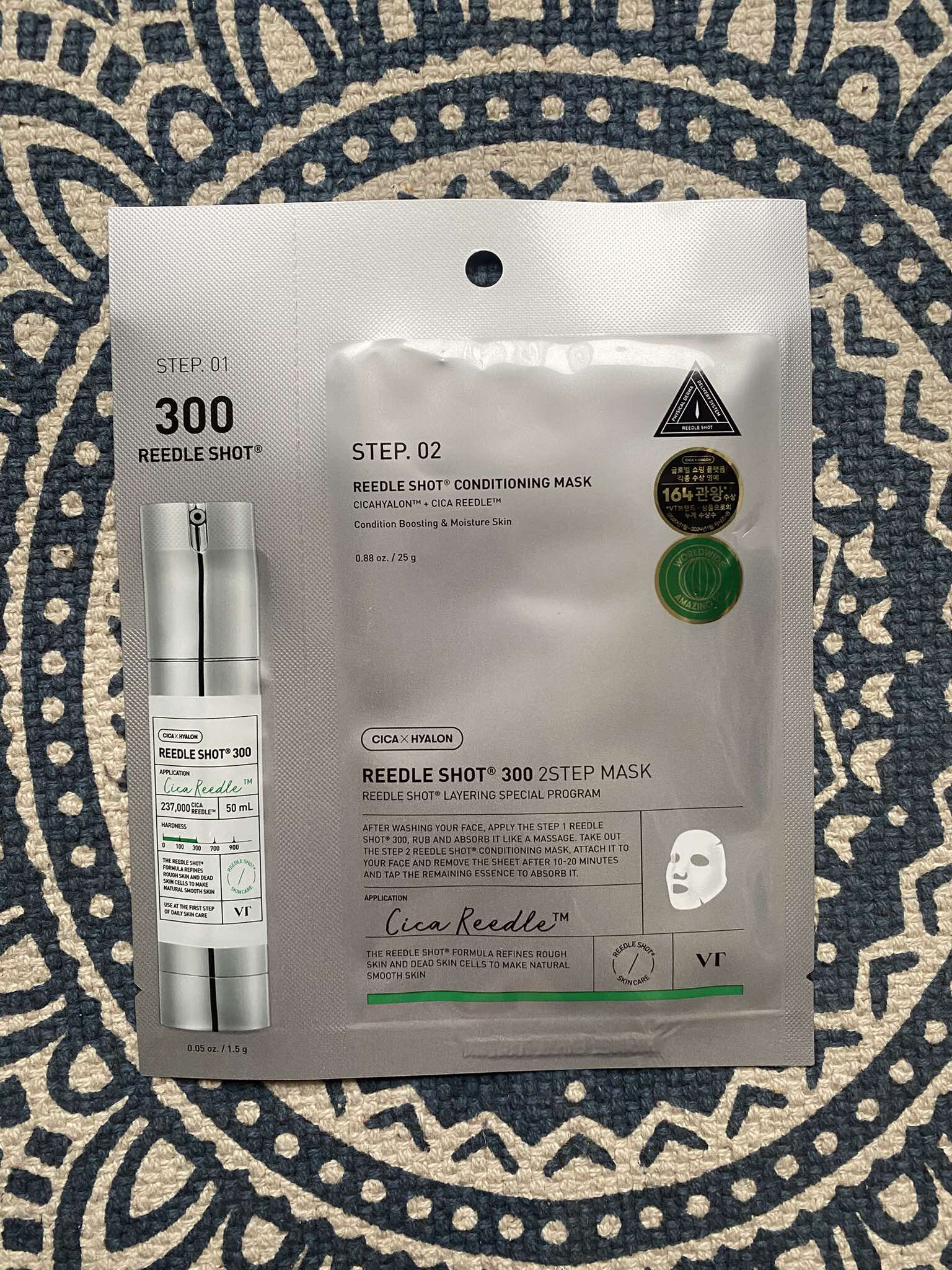 VT Cosmetics Reedle Shot 300 2Step Mask Feszesítő Fátyolmaszk