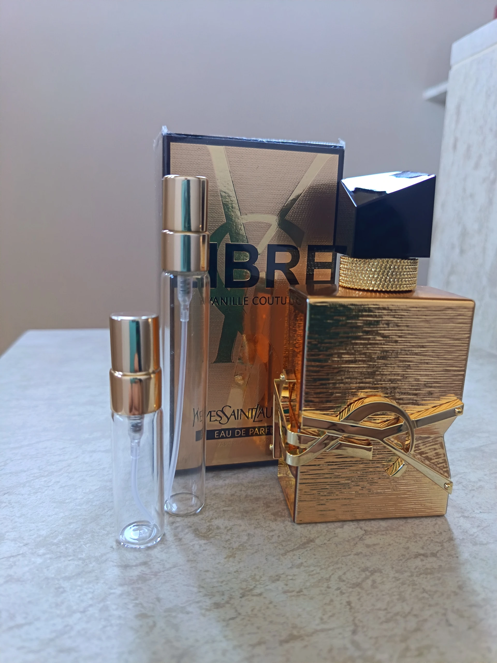 YSL Libre Vanille Couture parfümszóróban