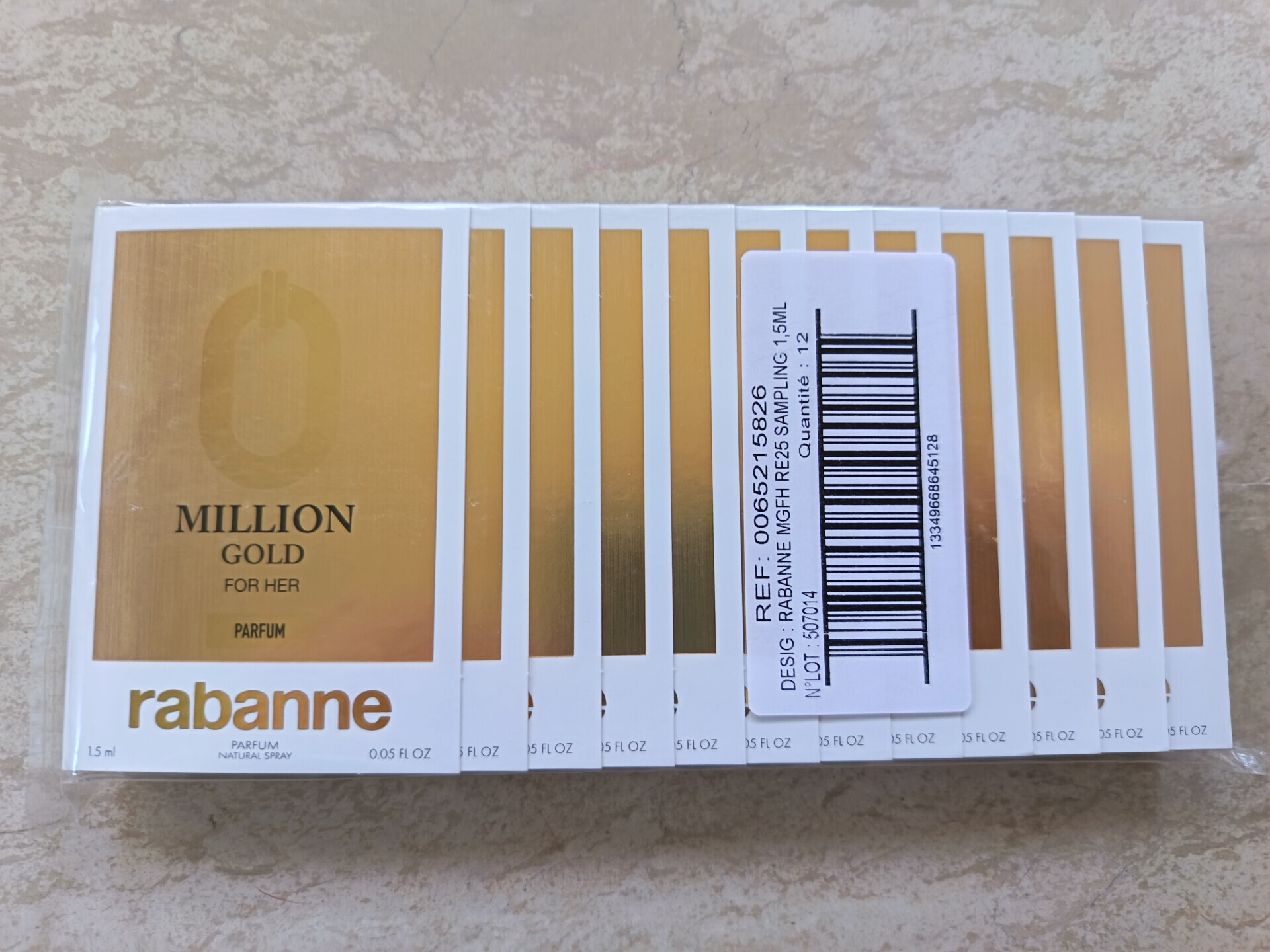 Rabanne Million Gold Her Parfum mintacsomag