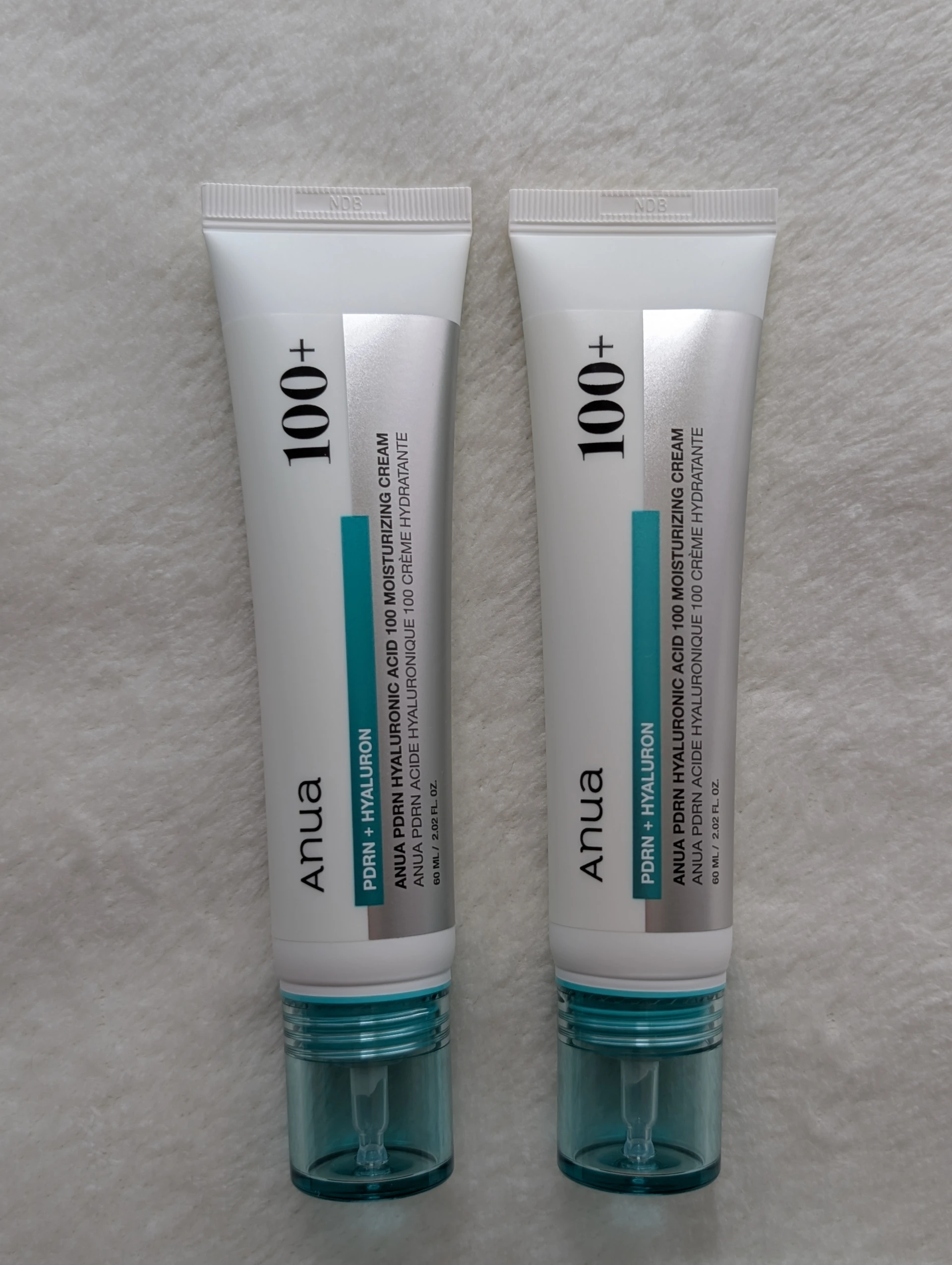 Anua PDRN Hyaluronic Acid 100+ krém (2 db)