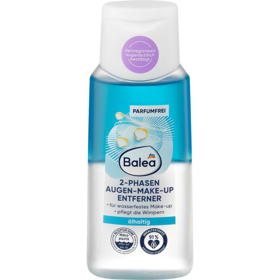 Balea Olajos 2in1 Szemfestéklemosó