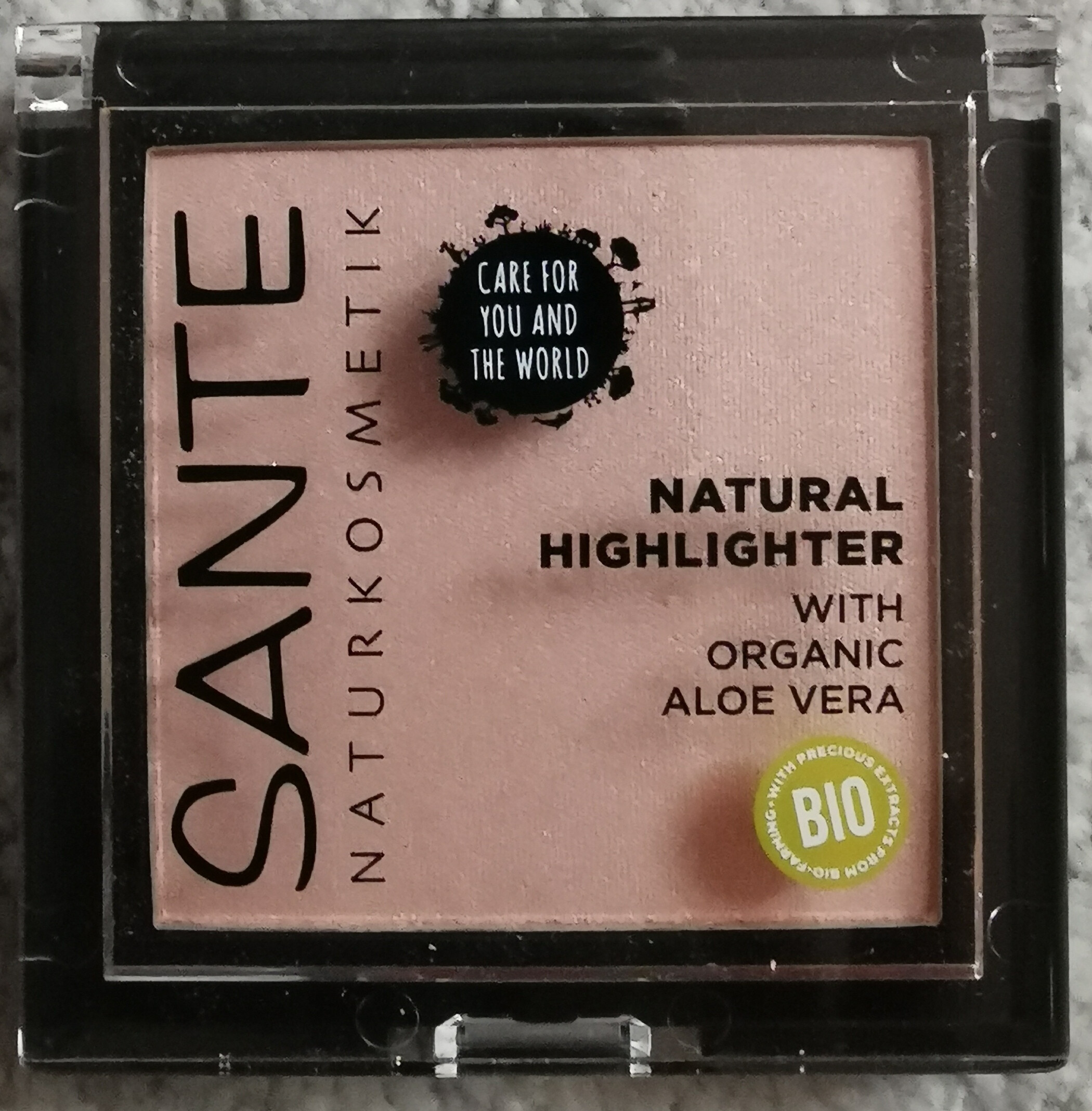 Sante Natural Highlighter 02 Glowy Rose
