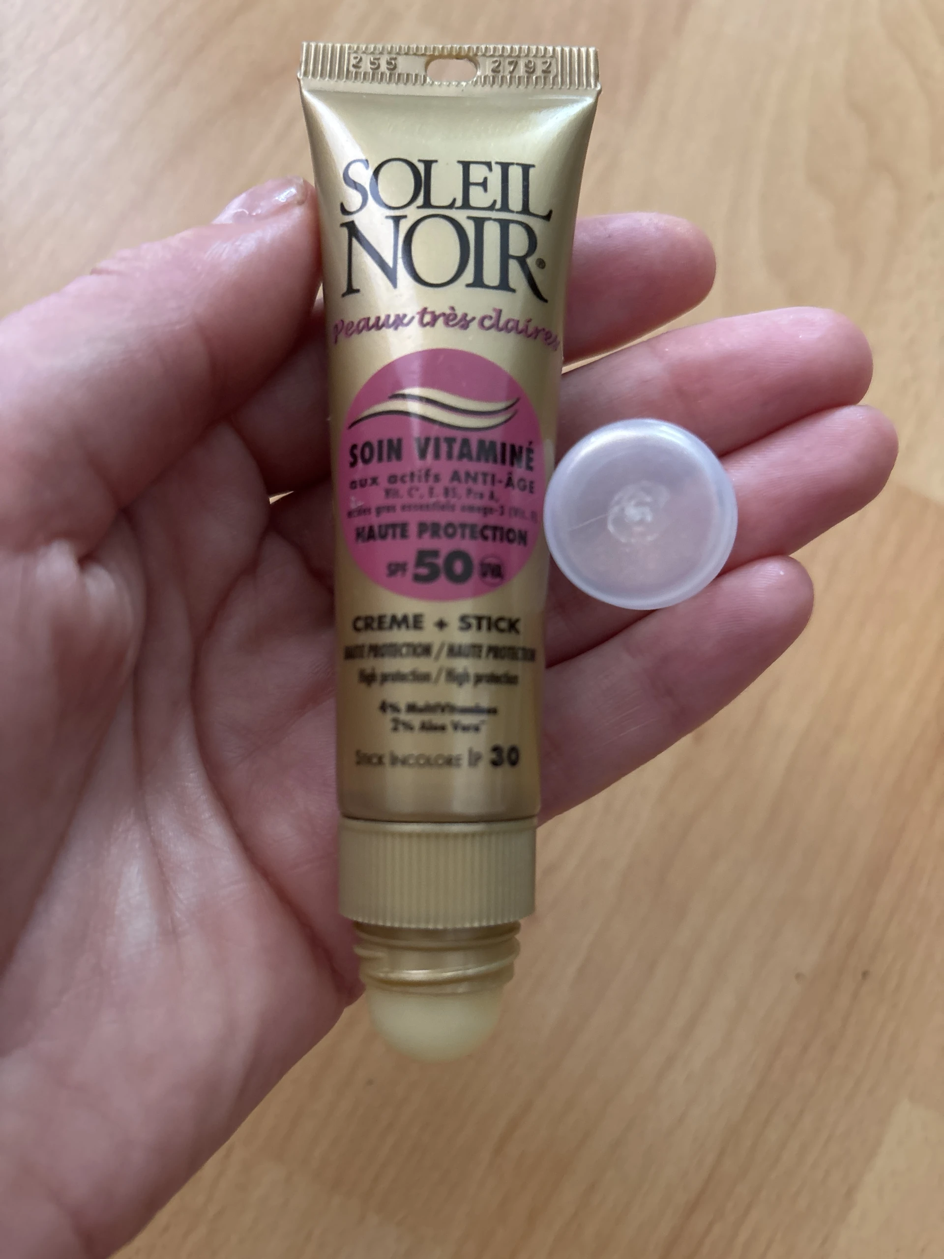 Soleil Noir spf 50+ krém+stick