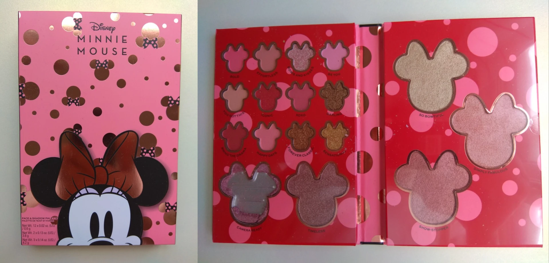 Leárazva! Revolution X Disney Minnie Mouse paletta