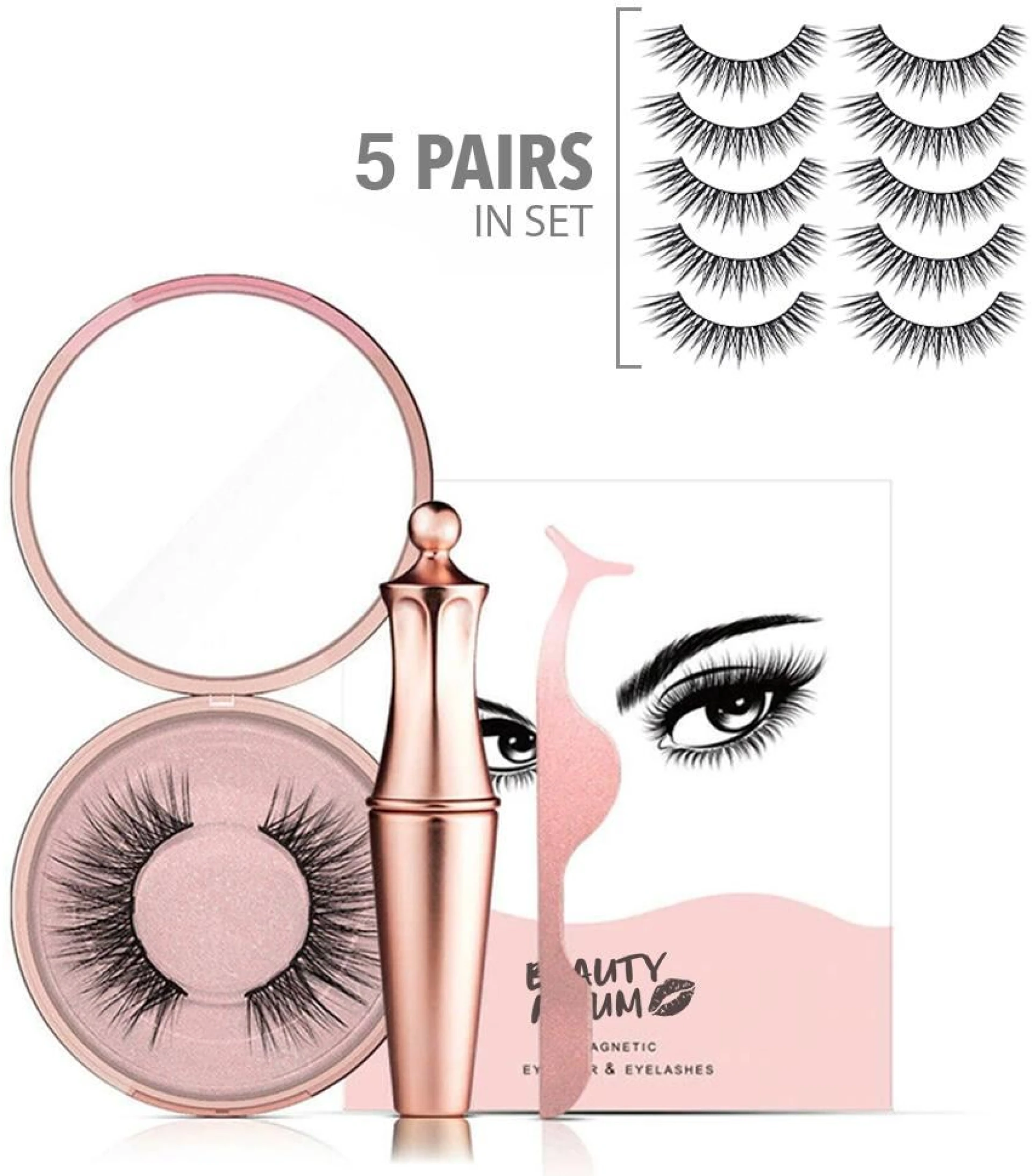 Beautyarium Magnetic Eyeliner & Eyelashes