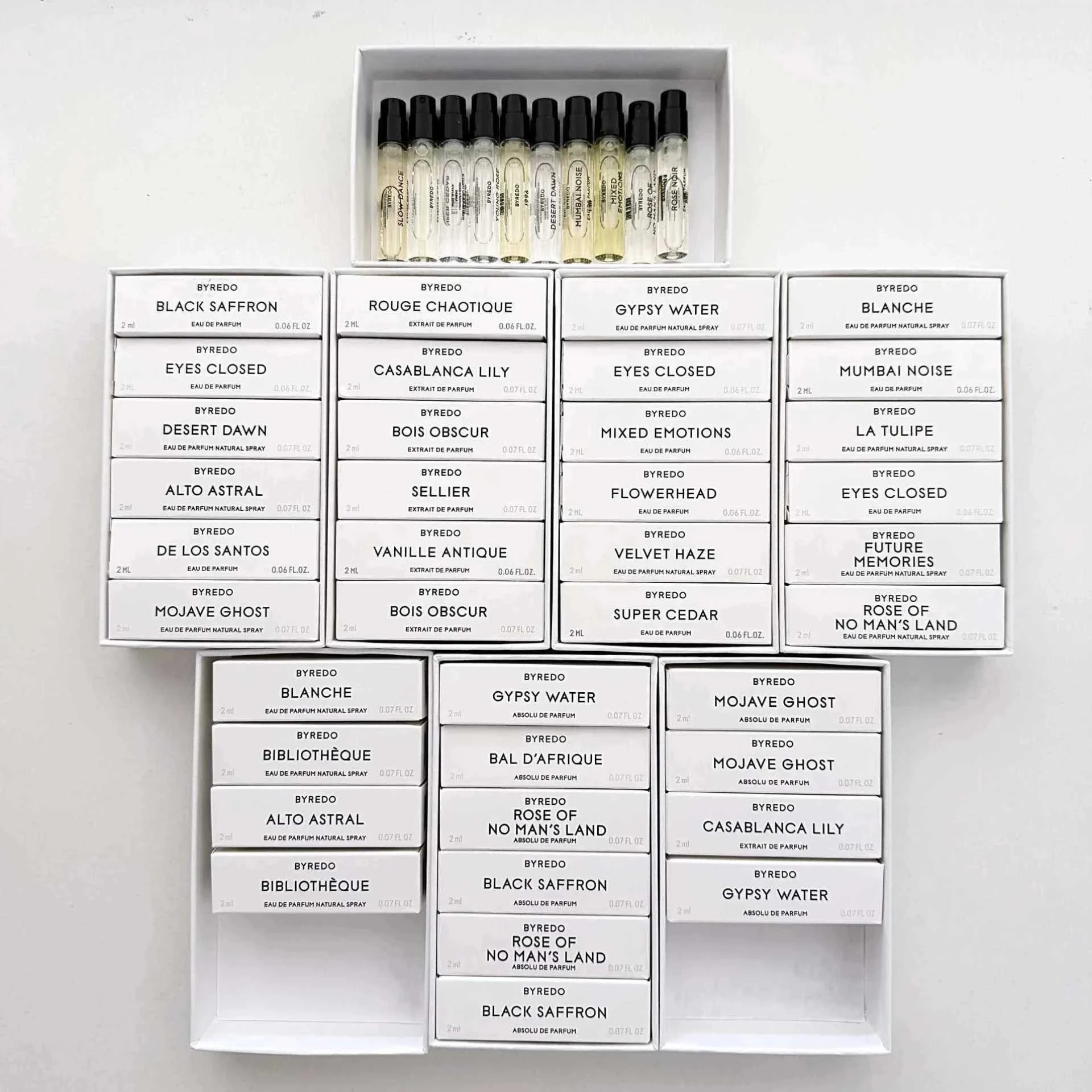 Byredo gyári minták - Byredo Desert Dawn EDP és mások