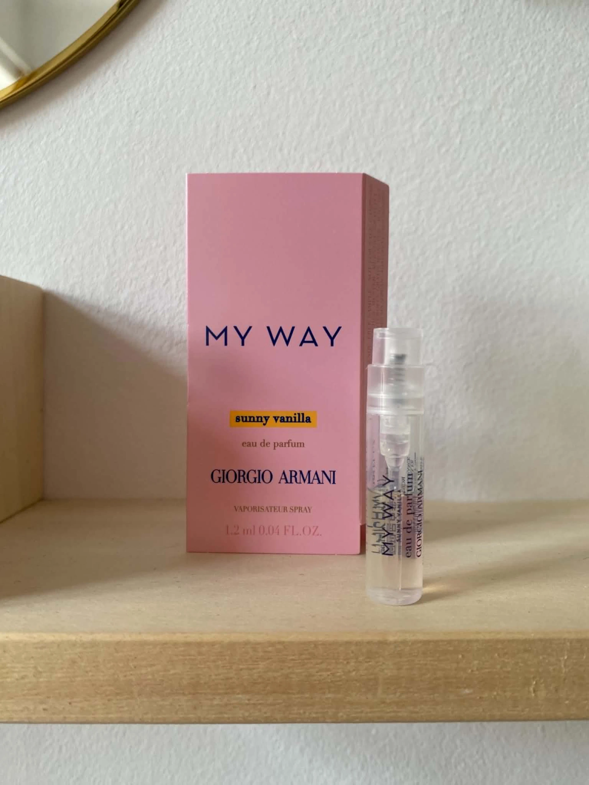 Armani My Way Sunny Vanilla EDP 1.2 ml-es gyári minta