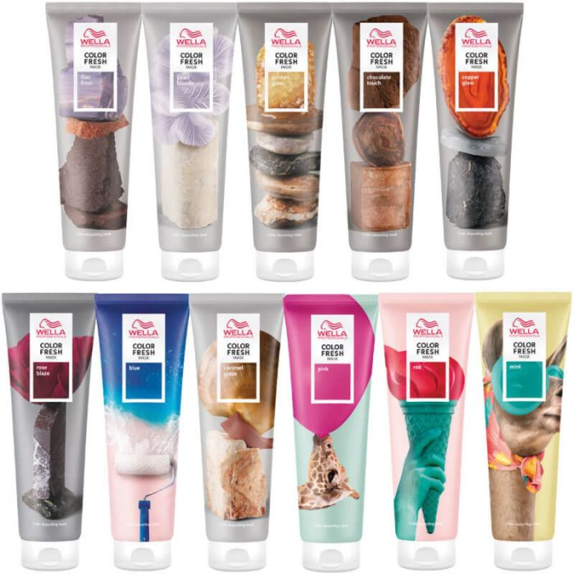 Wella Professionals Color Fresh Színező Pakolás Minden Hajtípusra-Chocolate Touch
