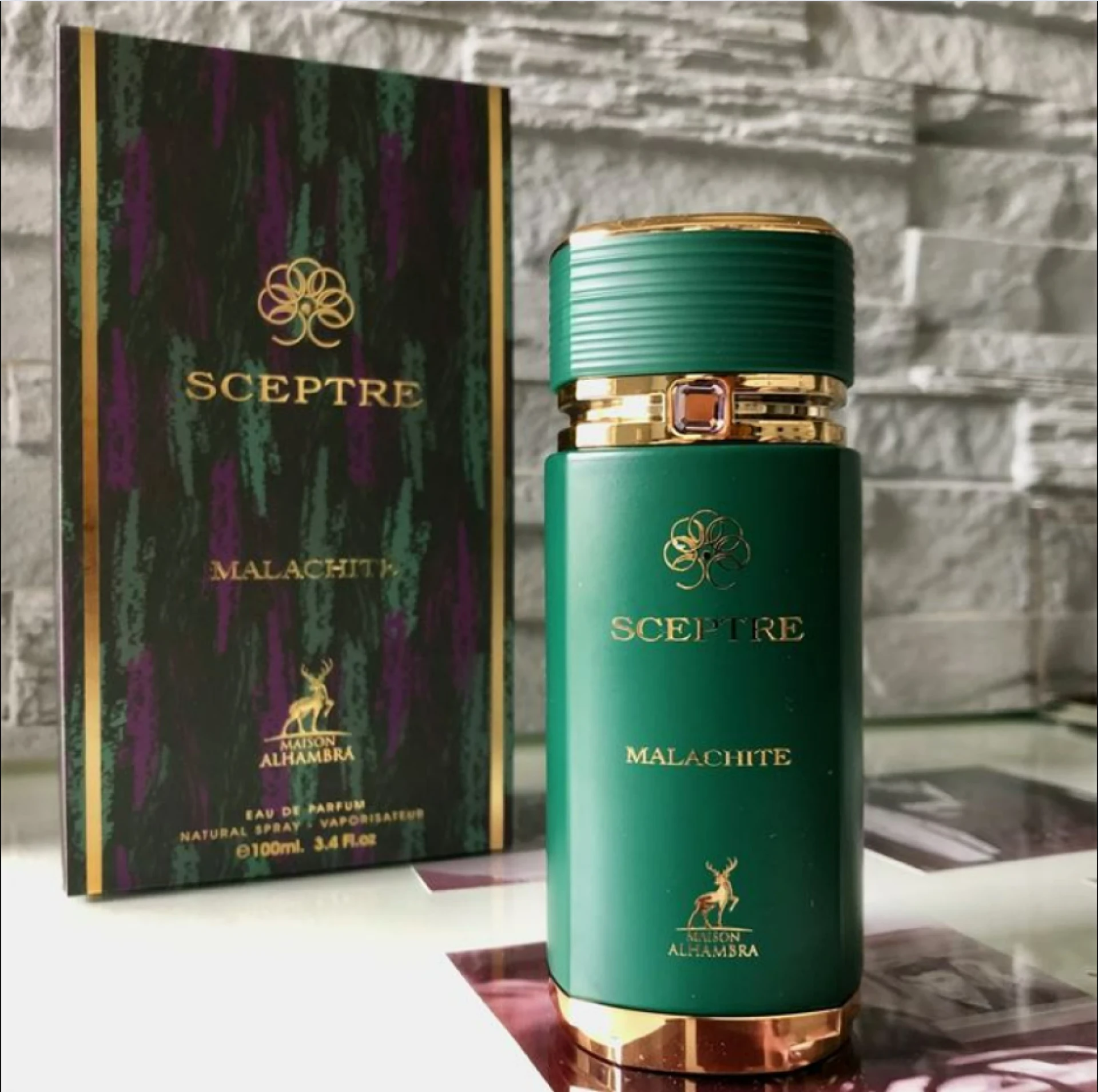 Maison Alhambra Sceptre Malachite EDP fújósok (Stéphane Humbert Lucas - God of Fire klón)