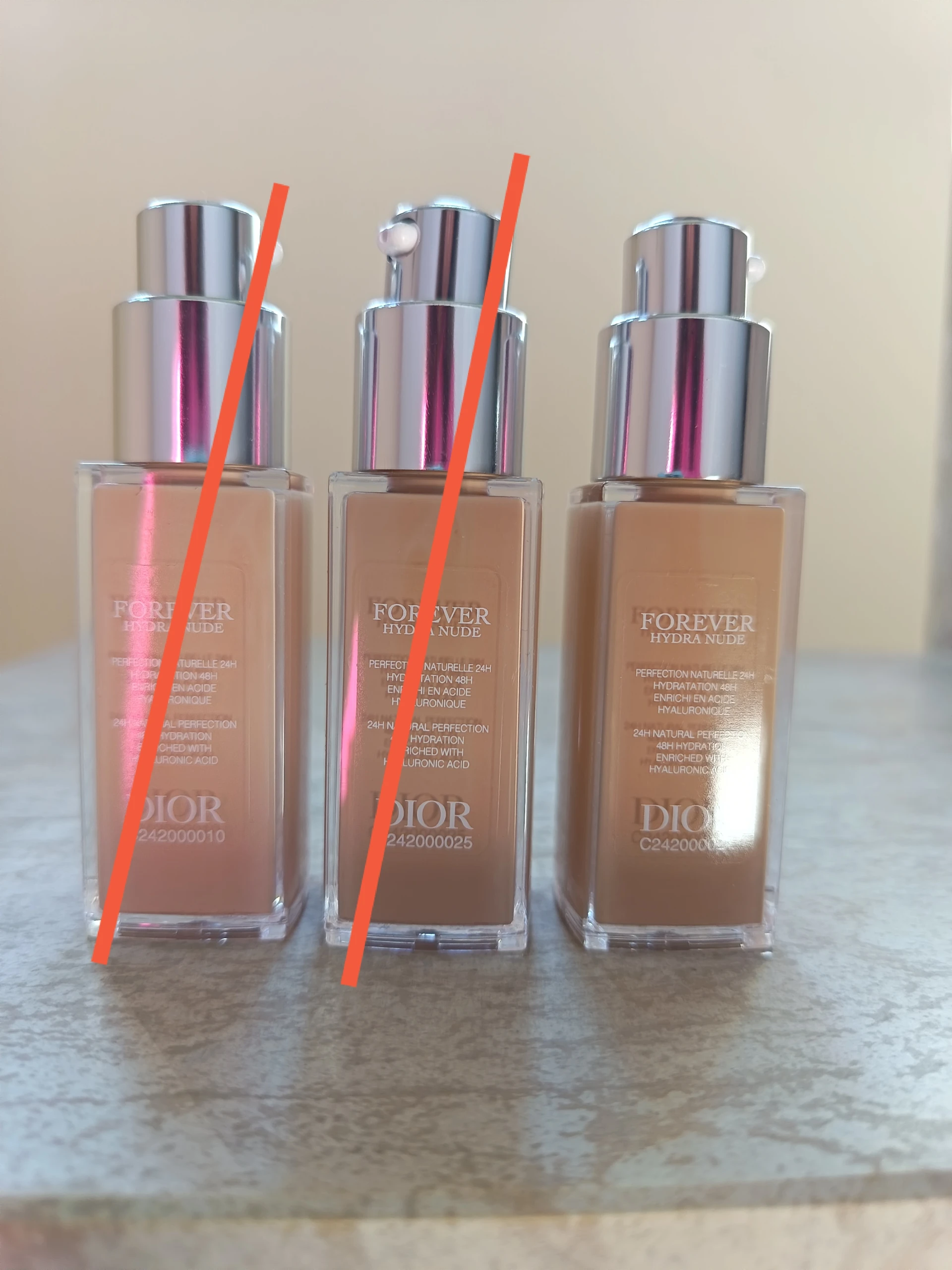 Dior Forever Hydra Nude alapozó