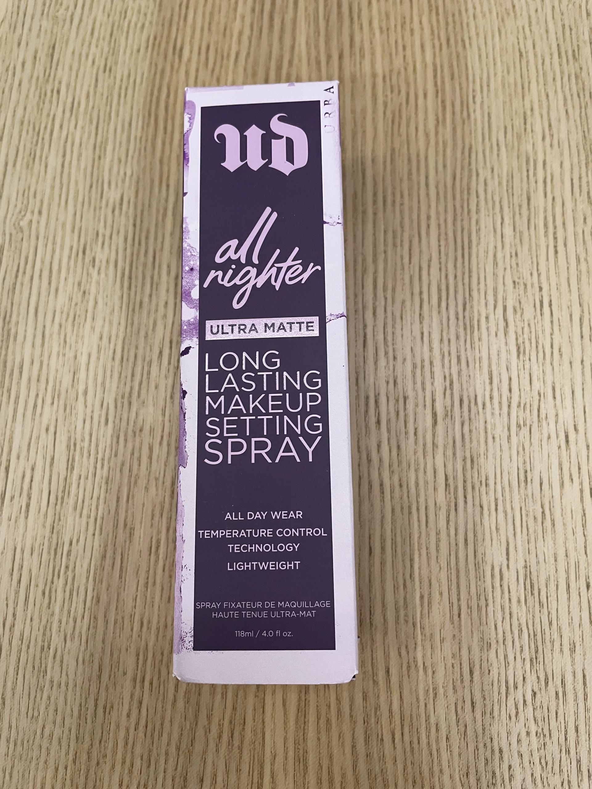 Urban Decay All Nighter Ultra Matte Setting Spray 118ml