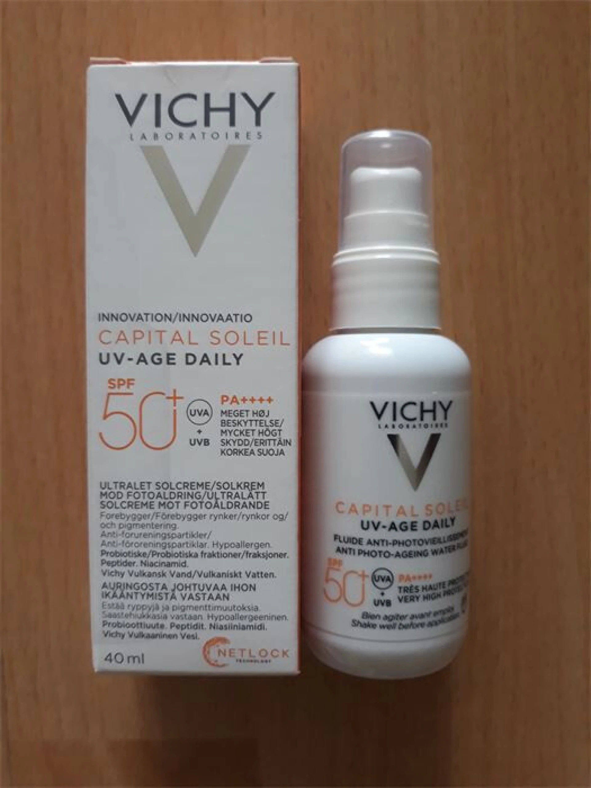 Vichy Capital Soleil UV-Age Daily Fényvédő Fluid SPF50+