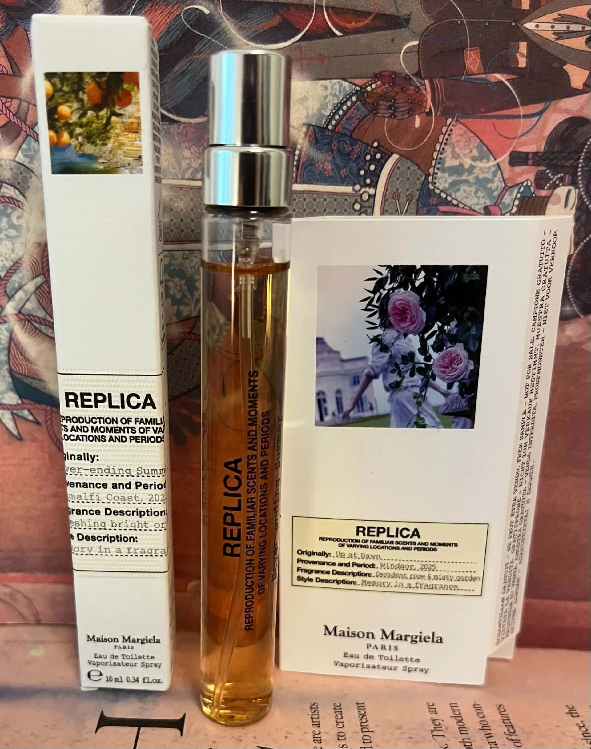 Maison Margiela Replica Never-ending Summer EDT szettben