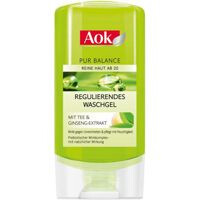 AOK Pur Balance Regulierendes Waschgel Mit Tee & Ginseng-Extrakt ...