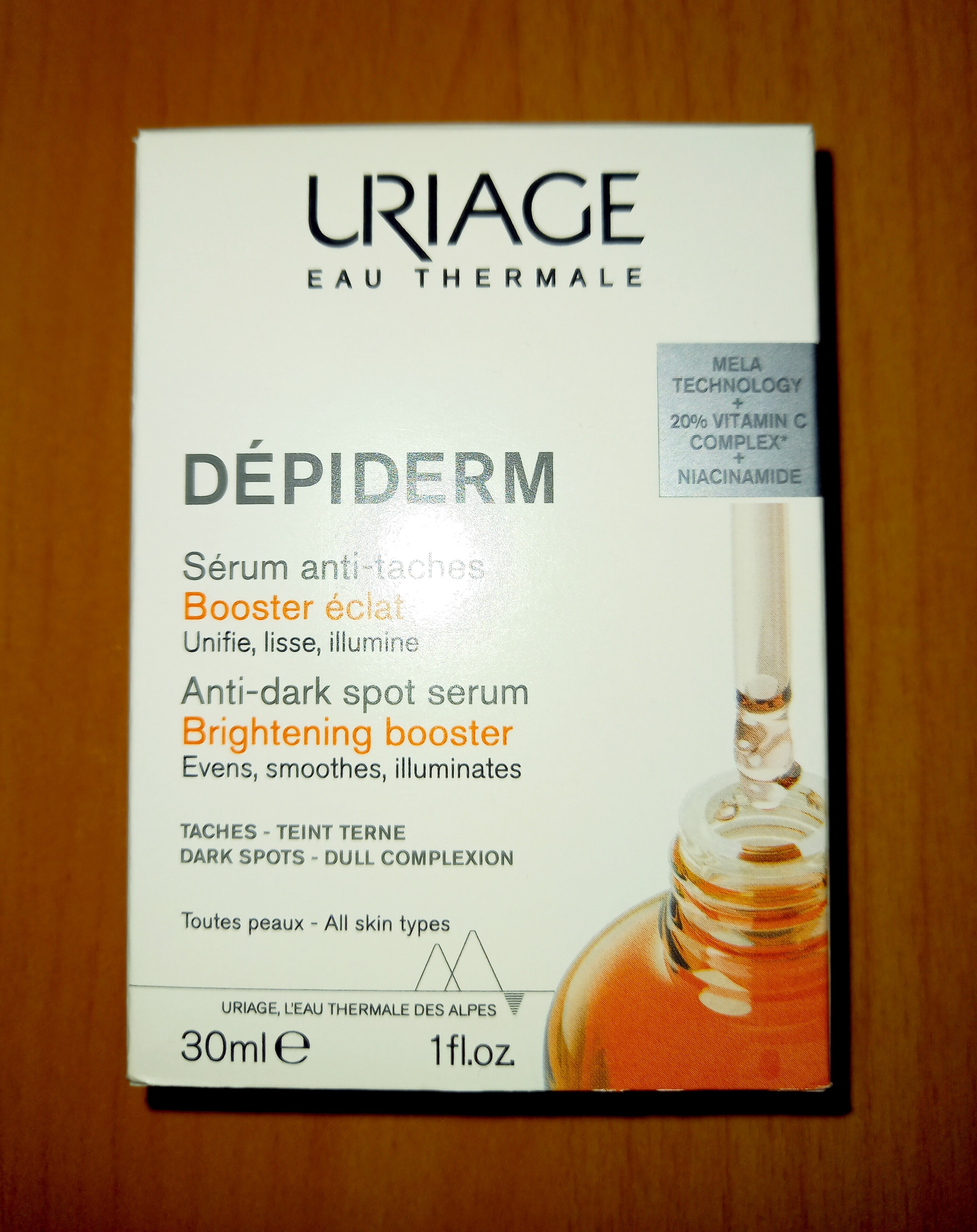 Uriage Dépiderm Anti-dark spot szérum ÚJ