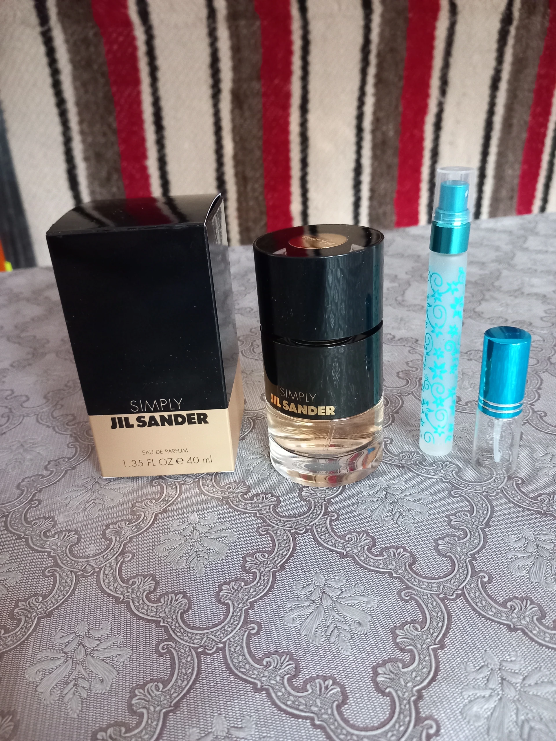 Jil Sander Simply EDP mini spray üvegben